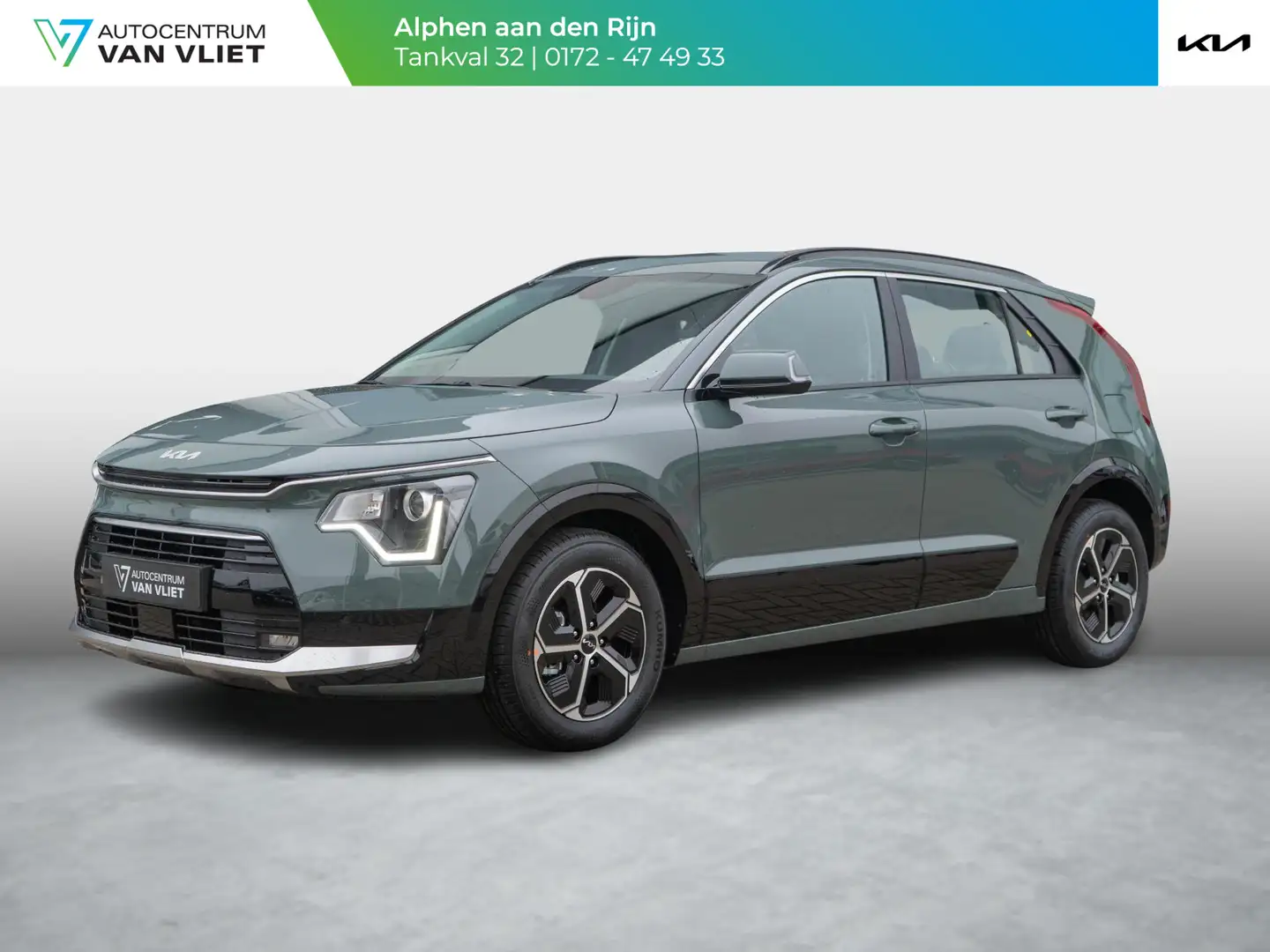 Kia Niro 1.6 GDi Hybrid DynamicLine | SNEL LEVERBAAR | MEDI Groen - 1