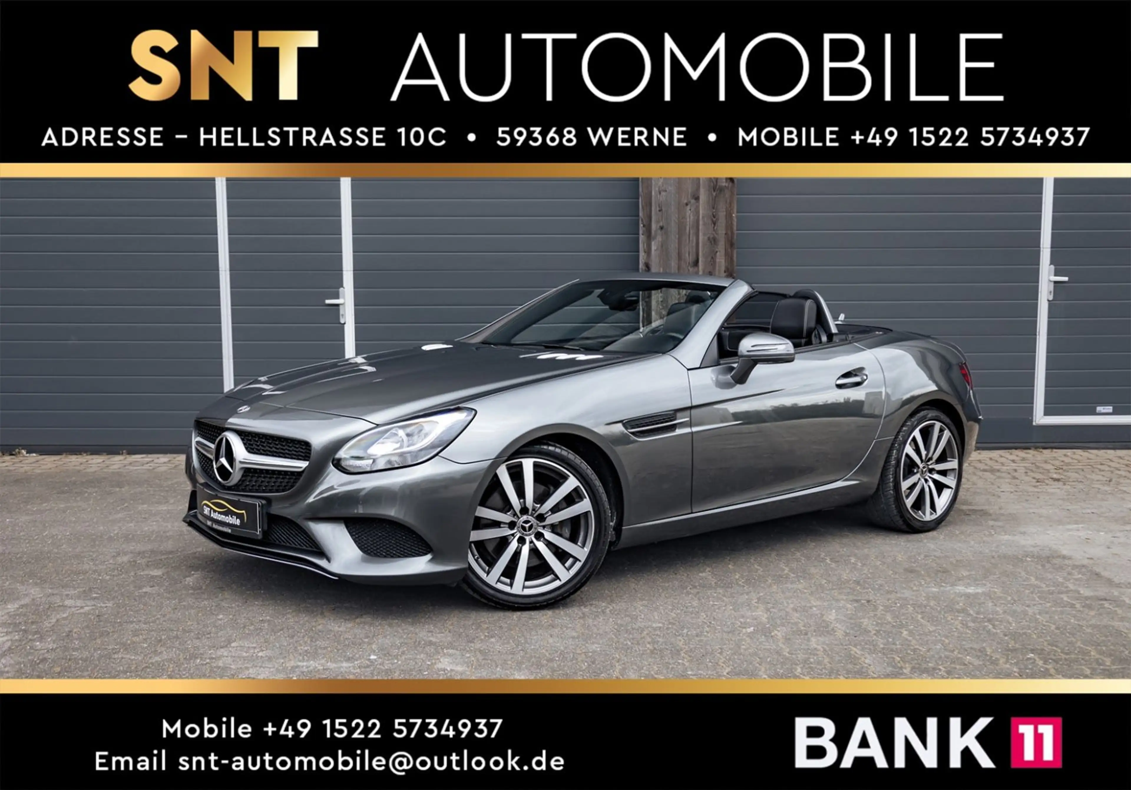 Mercedes-Benz SLC 300 Autom. AMG Pano Leder Kamera — photo 3
