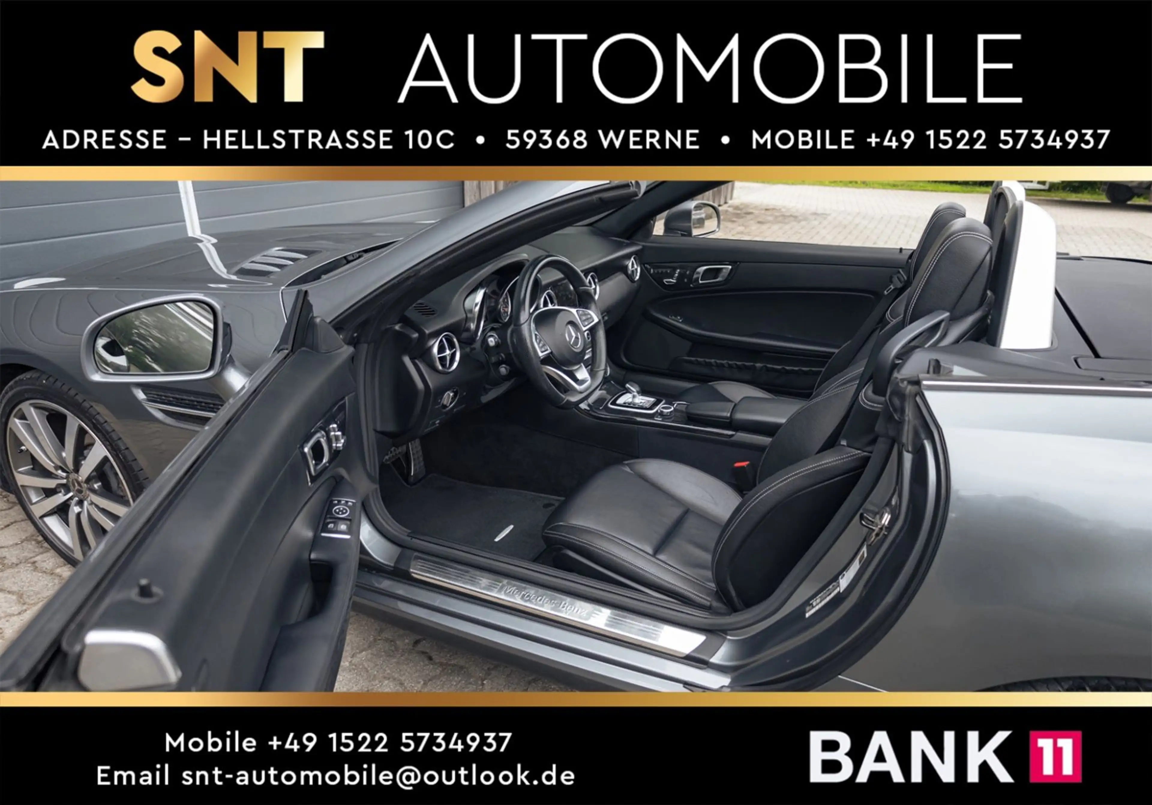 Mercedes-Benz SLC 300 Autom. AMG Pano Leder Kamera — photo 10