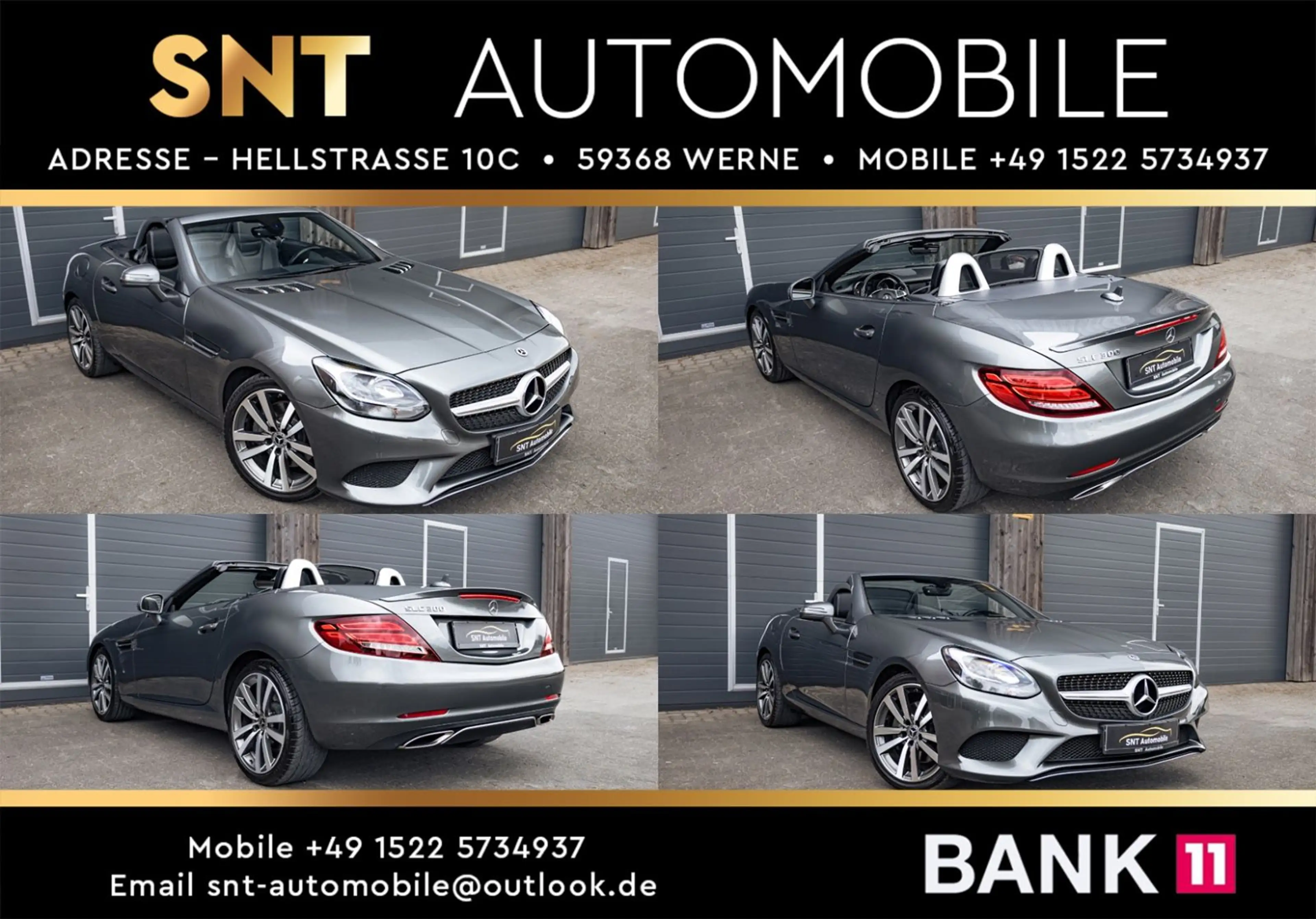 Mercedes-Benz SLC 300 Autom. AMG Pano Leder Kamera — photo 9