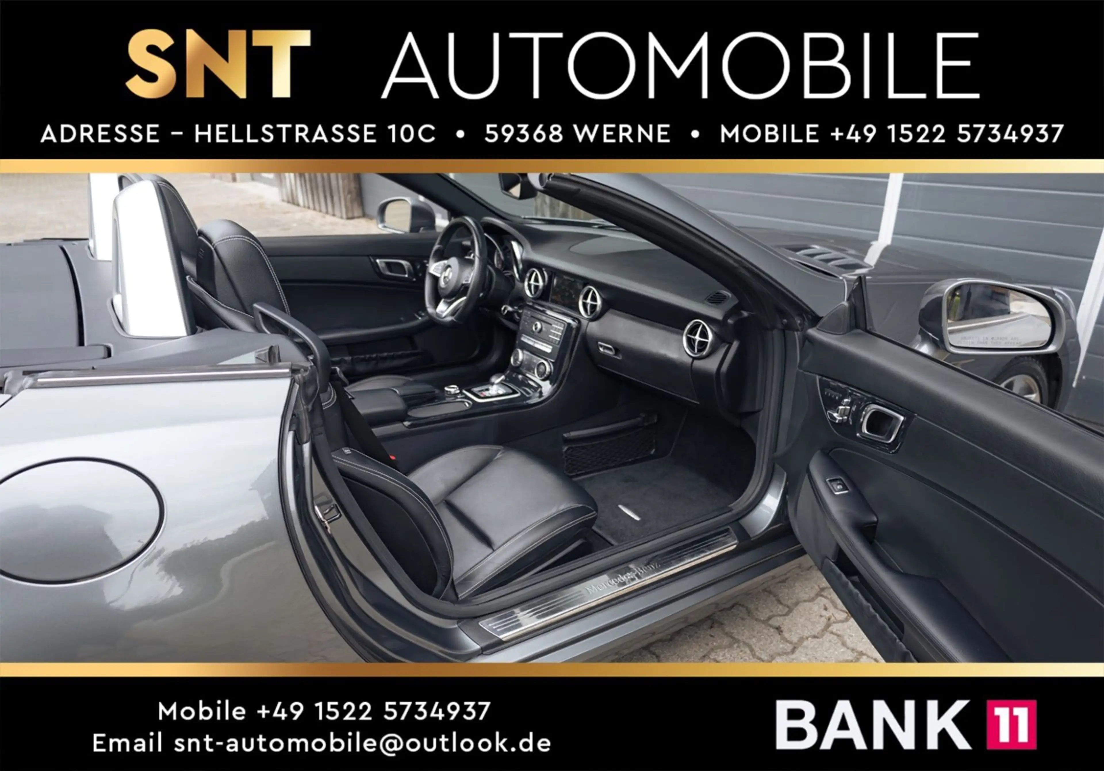 Mercedes-Benz SLC 300 Autom. AMG Pano Leder Kamera — photo 12