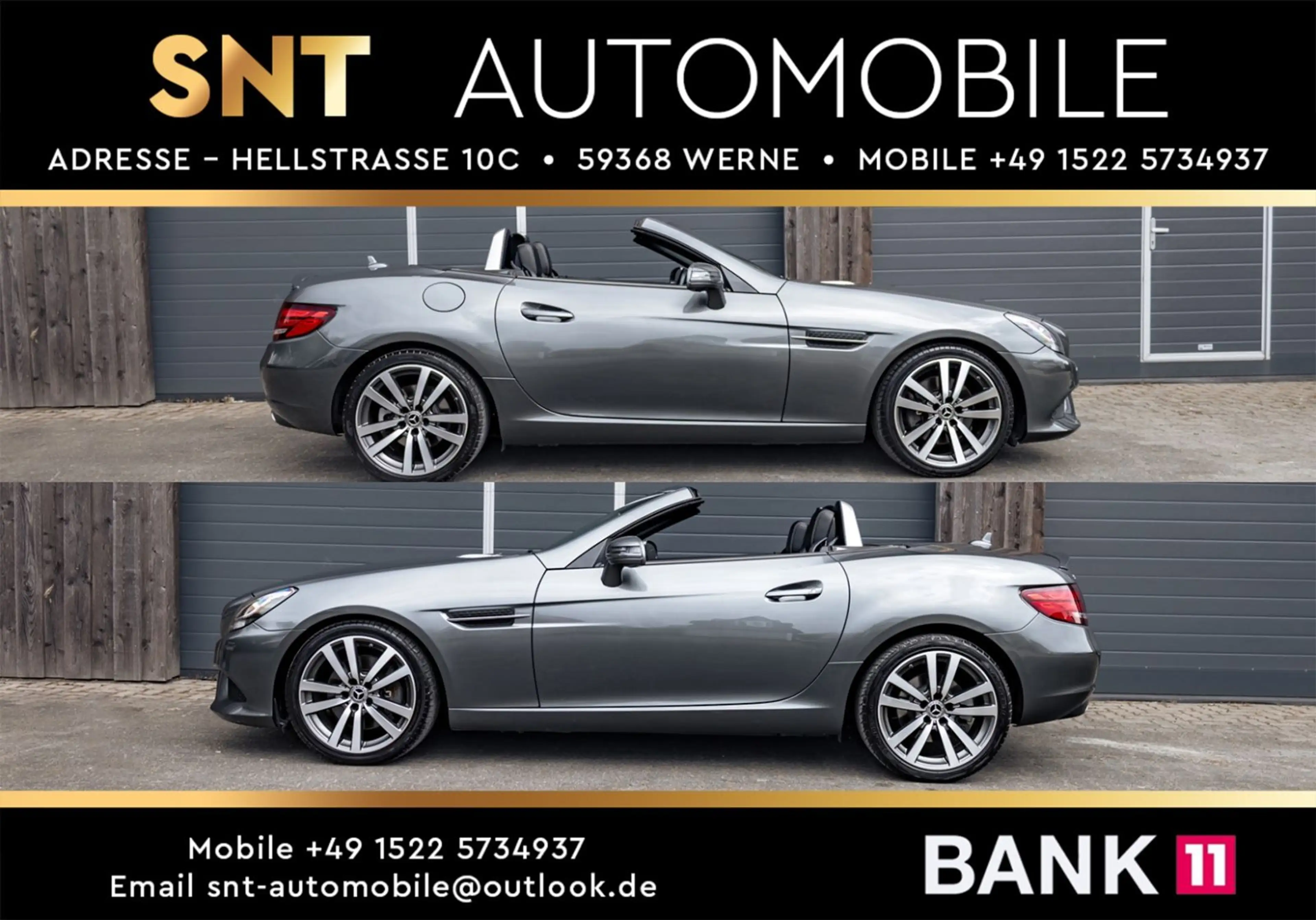 Mercedes-Benz SLC 300 Autom. AMG Pano Leder Kamera — photo 4
