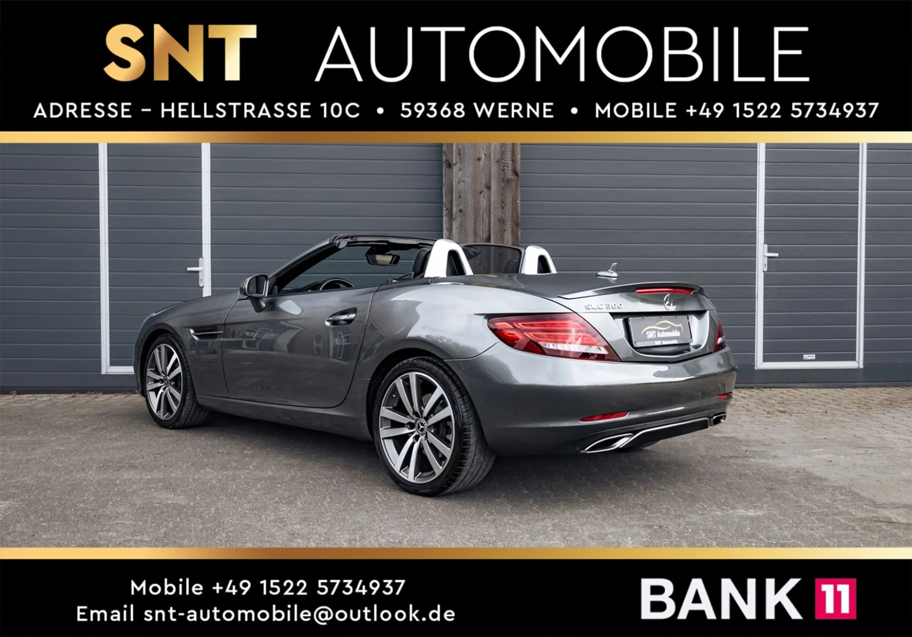 Mercedes-Benz SLC 300 Autom. AMG Pano Leder Kamera — photo 8