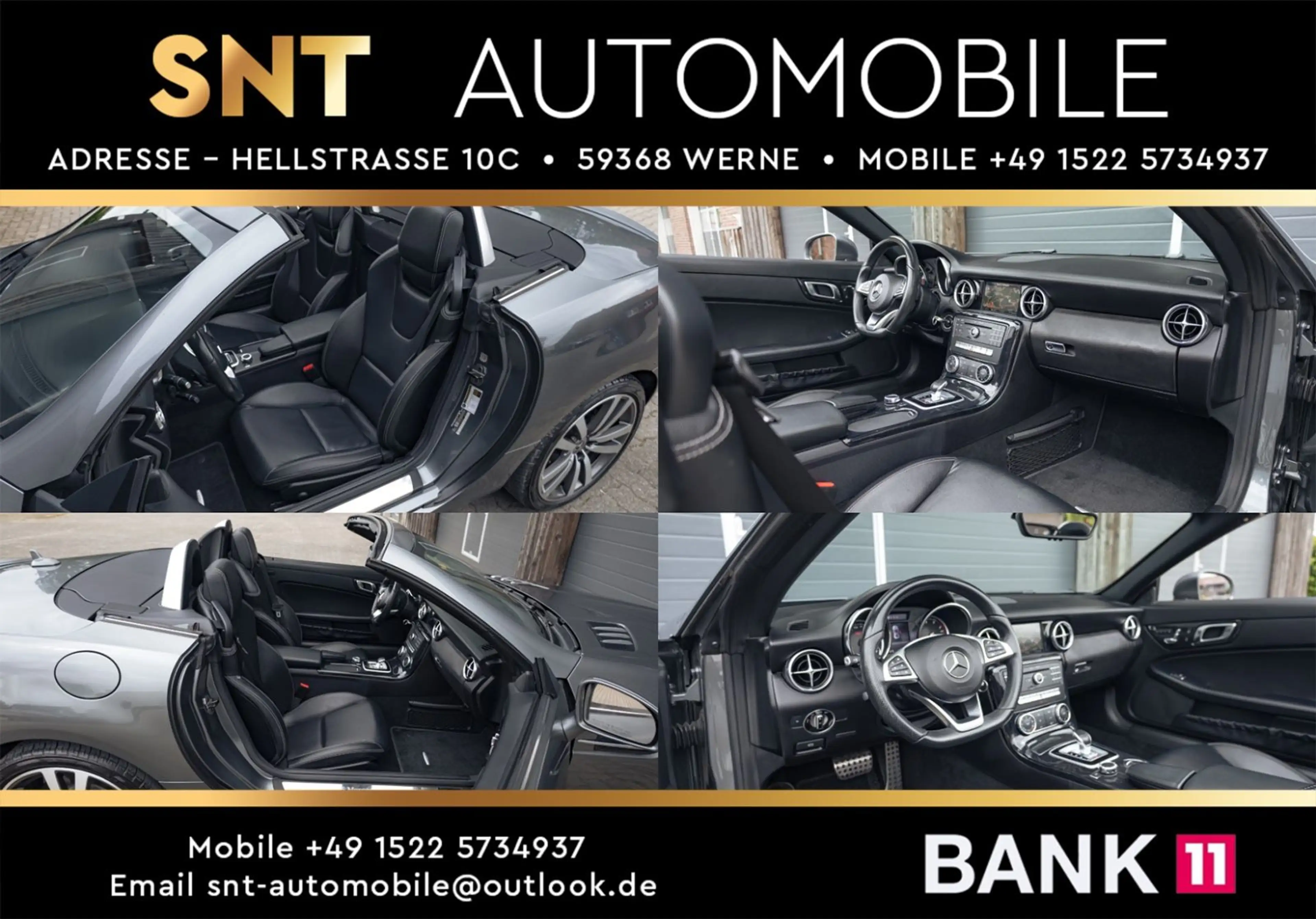 Mercedes-Benz SLC 300 Autom. AMG Pano Leder Kamera — photo 15