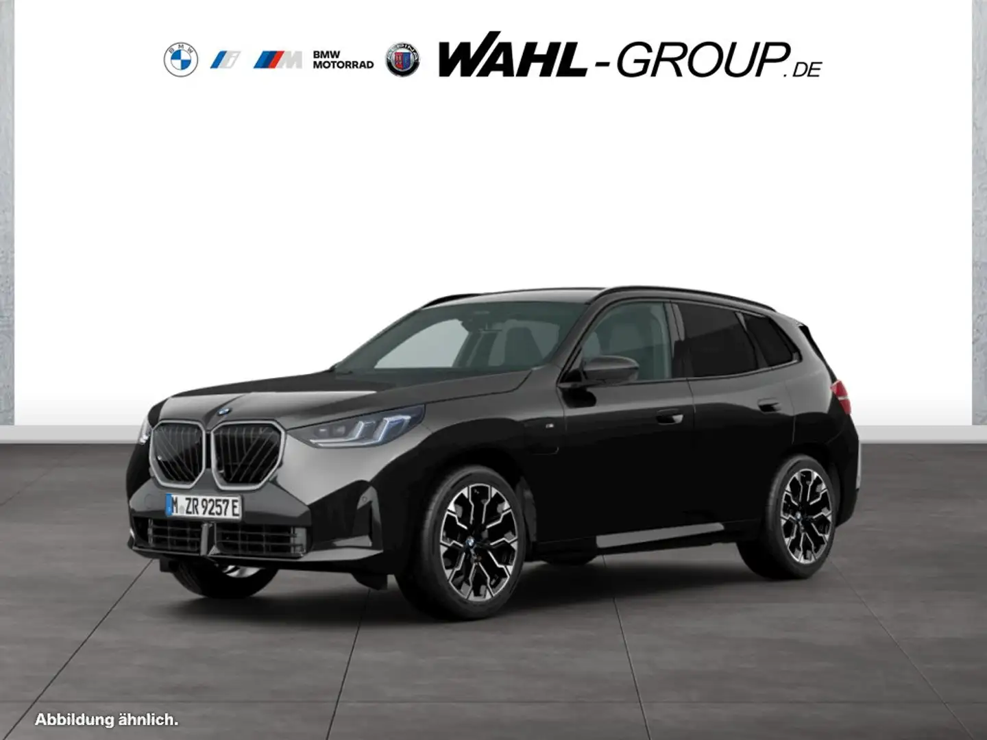BMW X3 30e xDrive M Sport AHK HeadUp Adapt LED HarmanKard Schwarz - 1