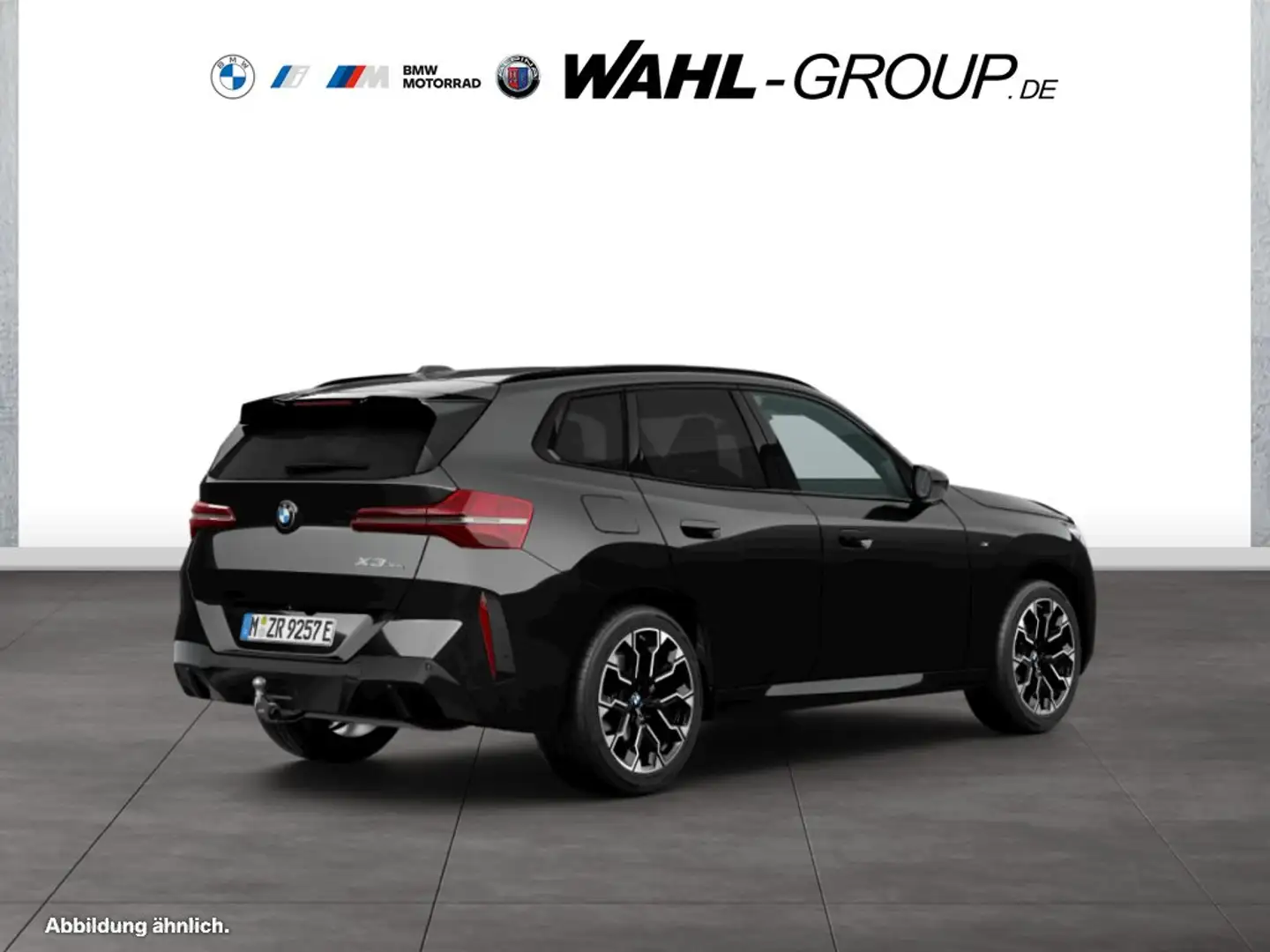 BMW X3 30e xDrive M Sport AHK HeadUp Adapt LED HarmanKard Schwarz - 2