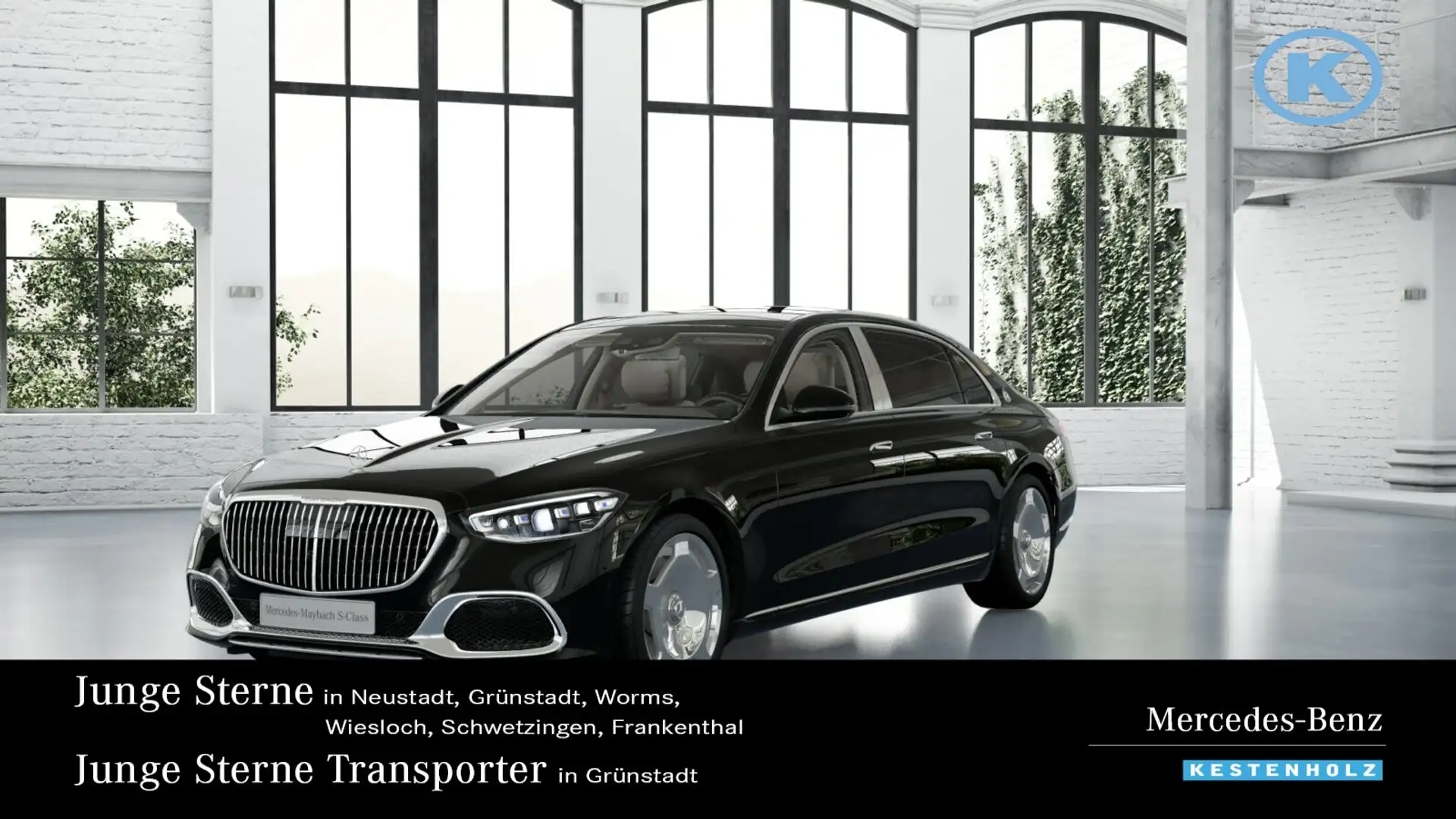 Mercedes-Benz S 580 Maybach S 580 4M HA-L+FIRST-CL+TV+PANO+KÜHLBOX Noir - 1