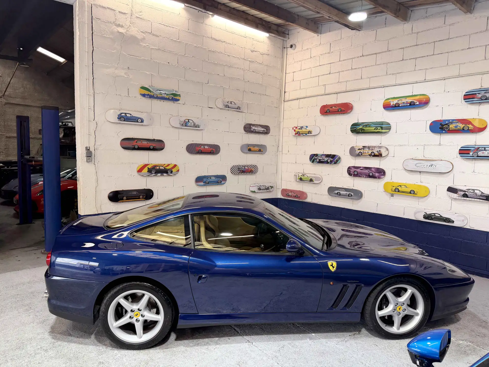 페라리 550 Maranello 1998 네이비 사진 6