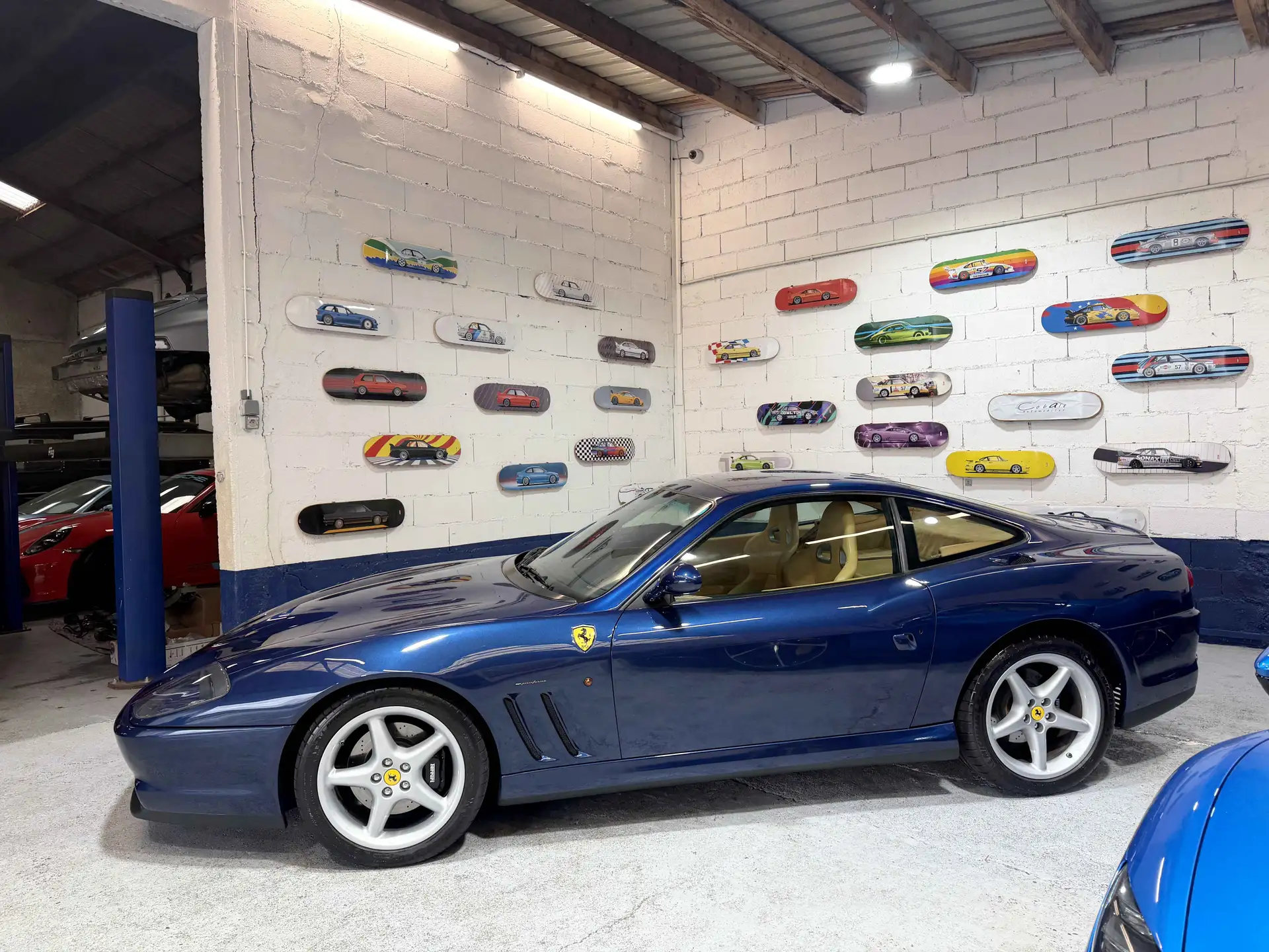 페라리 550 Maranello 1998 네이비 사진 5