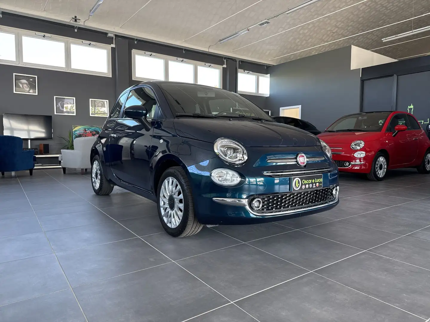 Fiat 500 1.0 Hybrid 70cv  Dolcevita - PROMO Bleu - 2