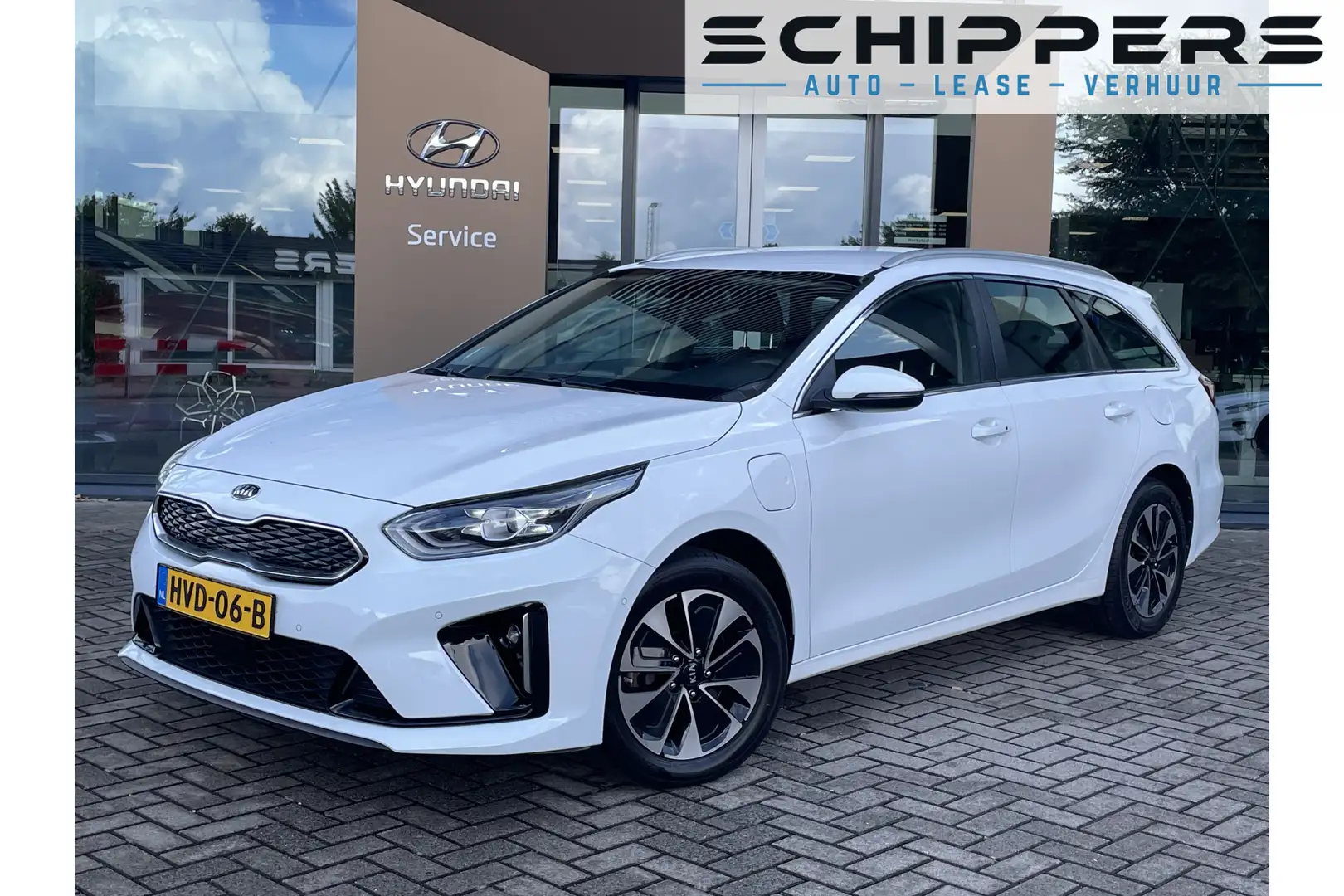 Kia Ceed SW / cee'd SW Sportswagon 1.6 GDI PHEV ExecutiveLine | 1/2 leder Wit - 1