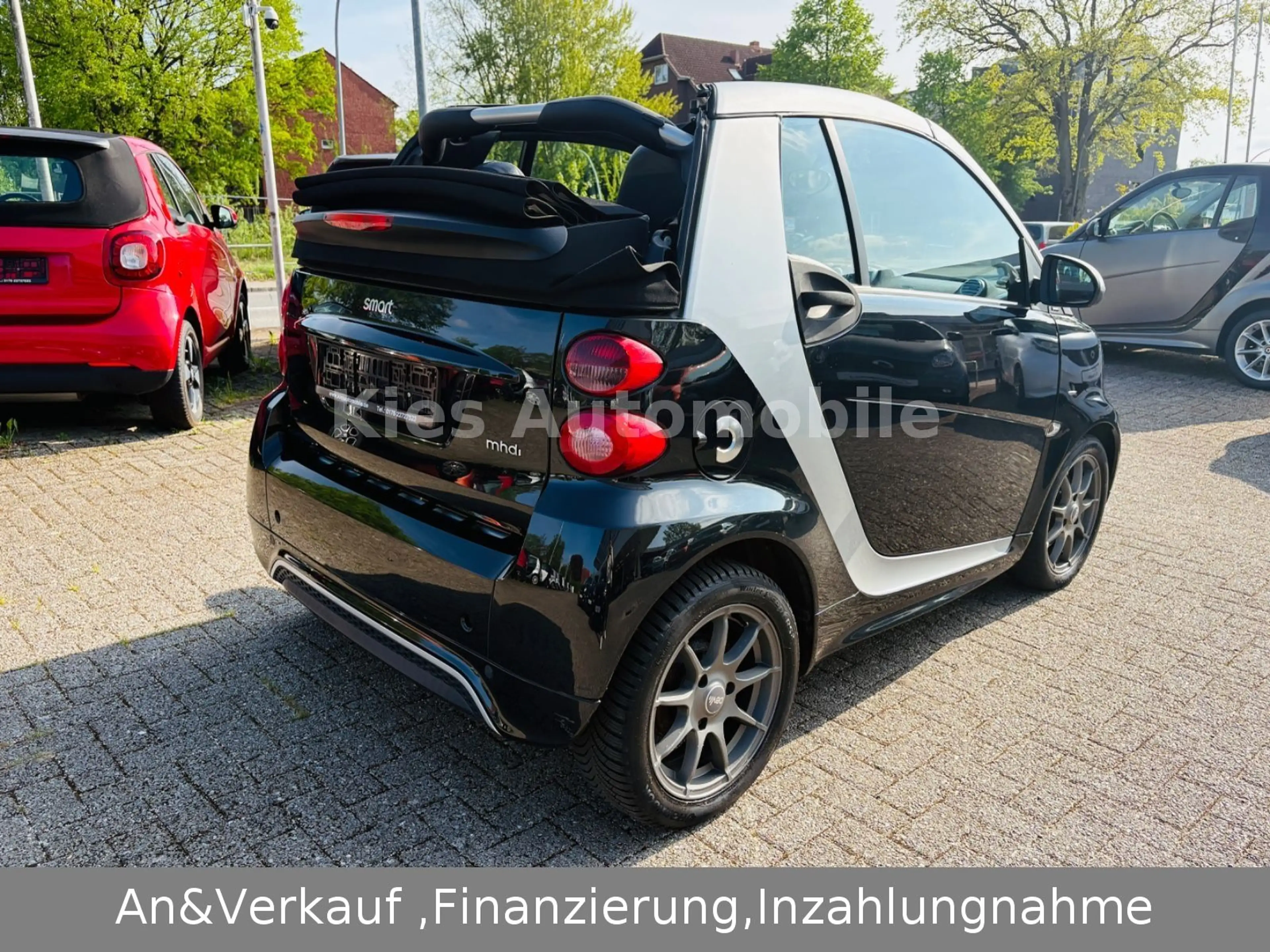 smart forTwo Cabrio Passion AUTOM/SERVO/SITZH/KLIMA — photo 3