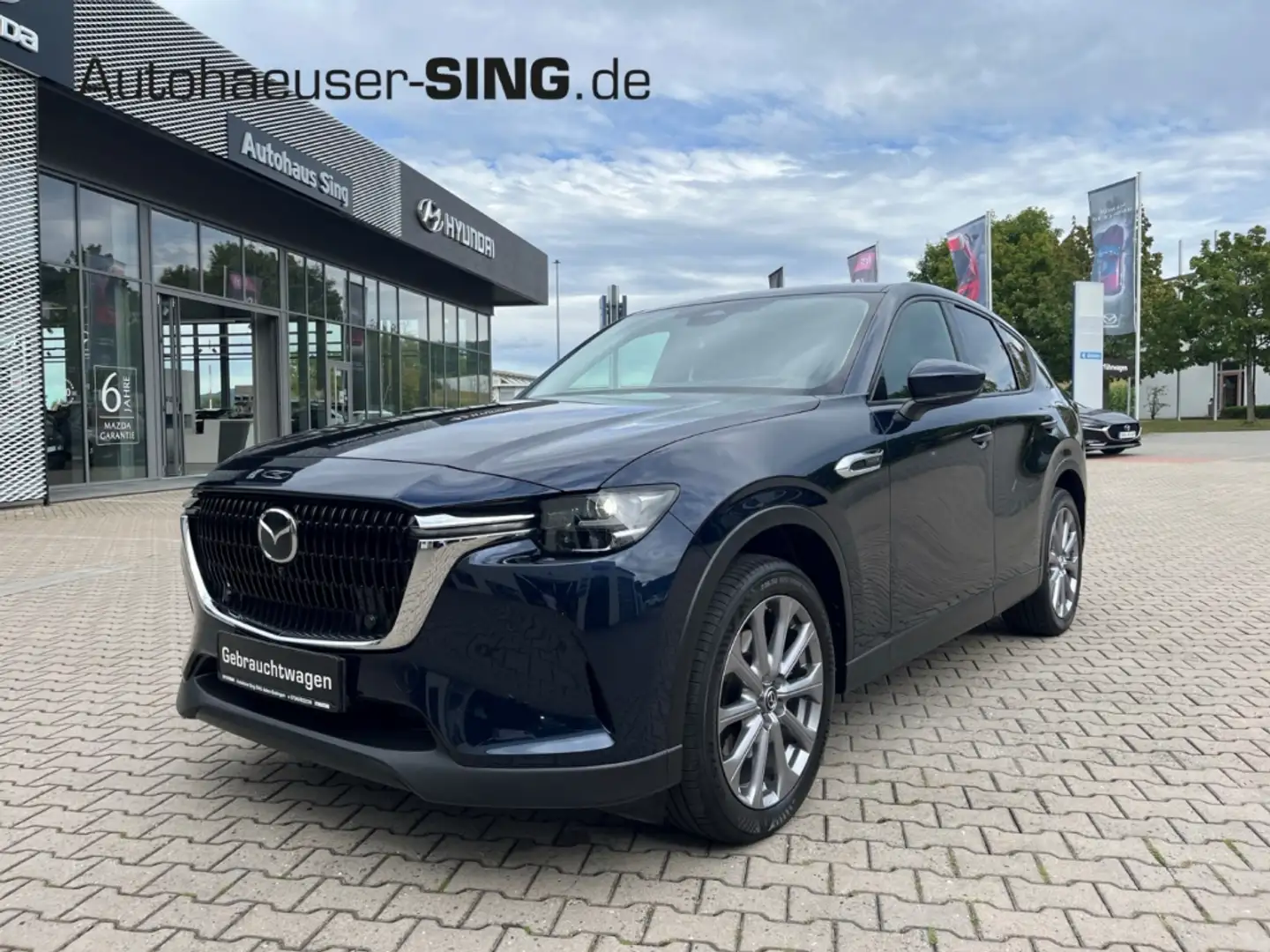 Mazda CX-60 Exclusive-Line PHEV AWD Driv.Ass COSO AHK Bleu - 1