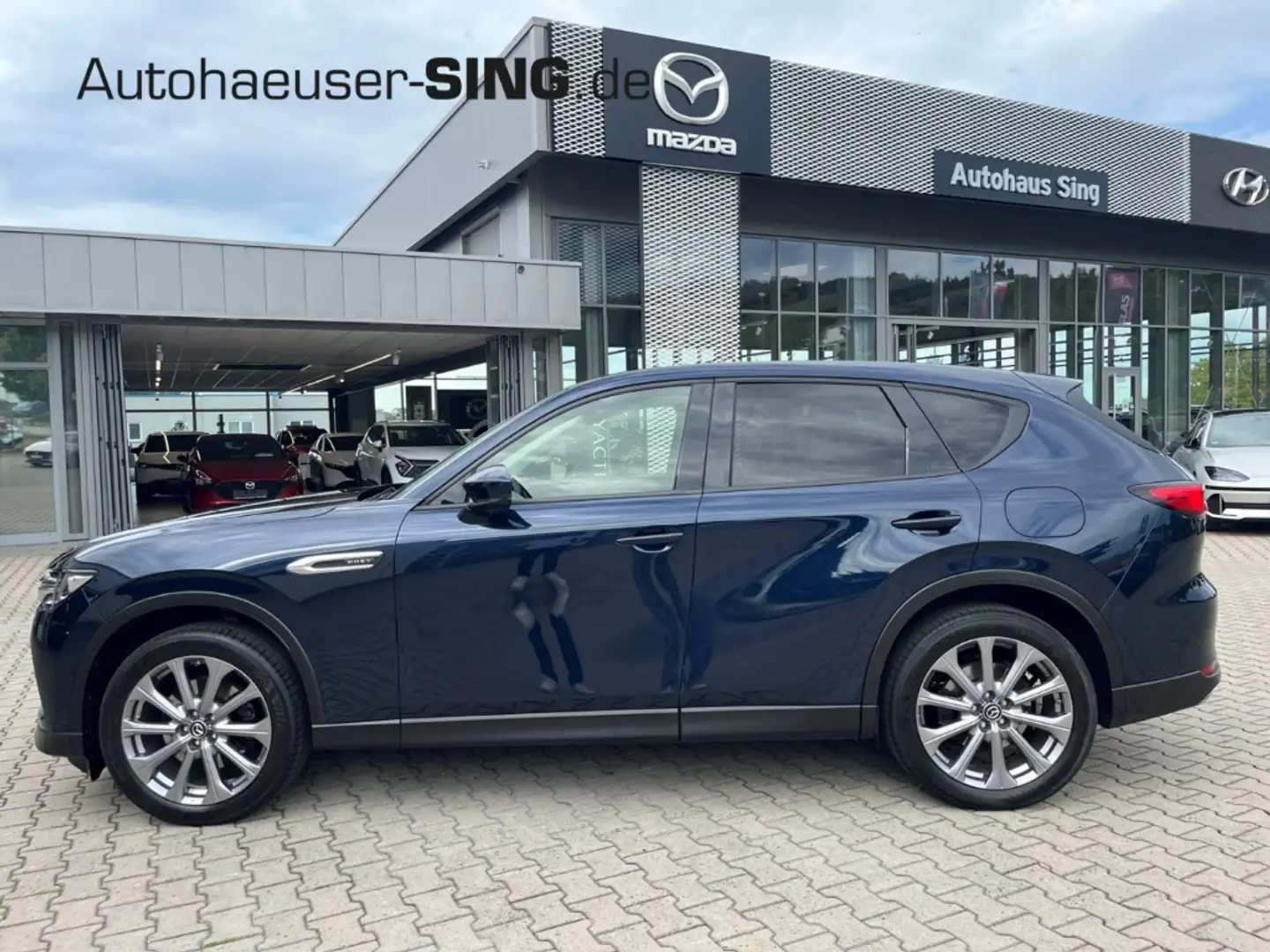 Mazda CX-60 Exclusive-Line PHEV AWD Driv.Ass COSO AHK Bleu - 2