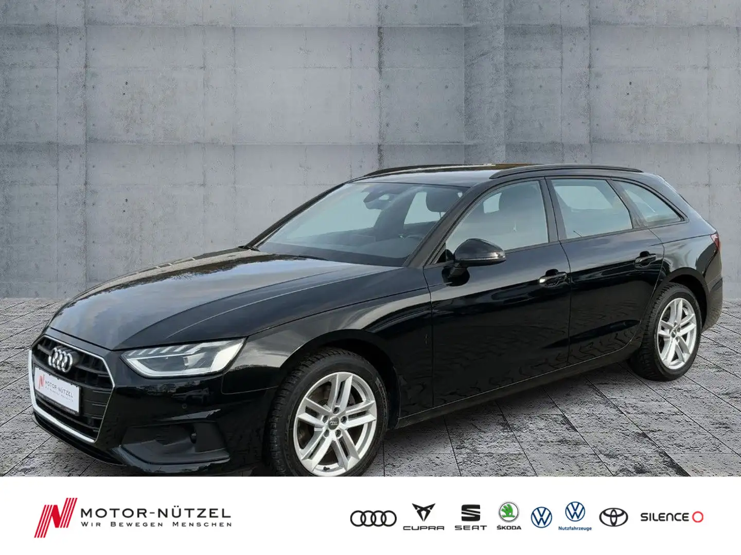 Audi A4 35 TFSI S-TR LED+NAVI+AHK+GRA+SHZ+VC Noir - 1