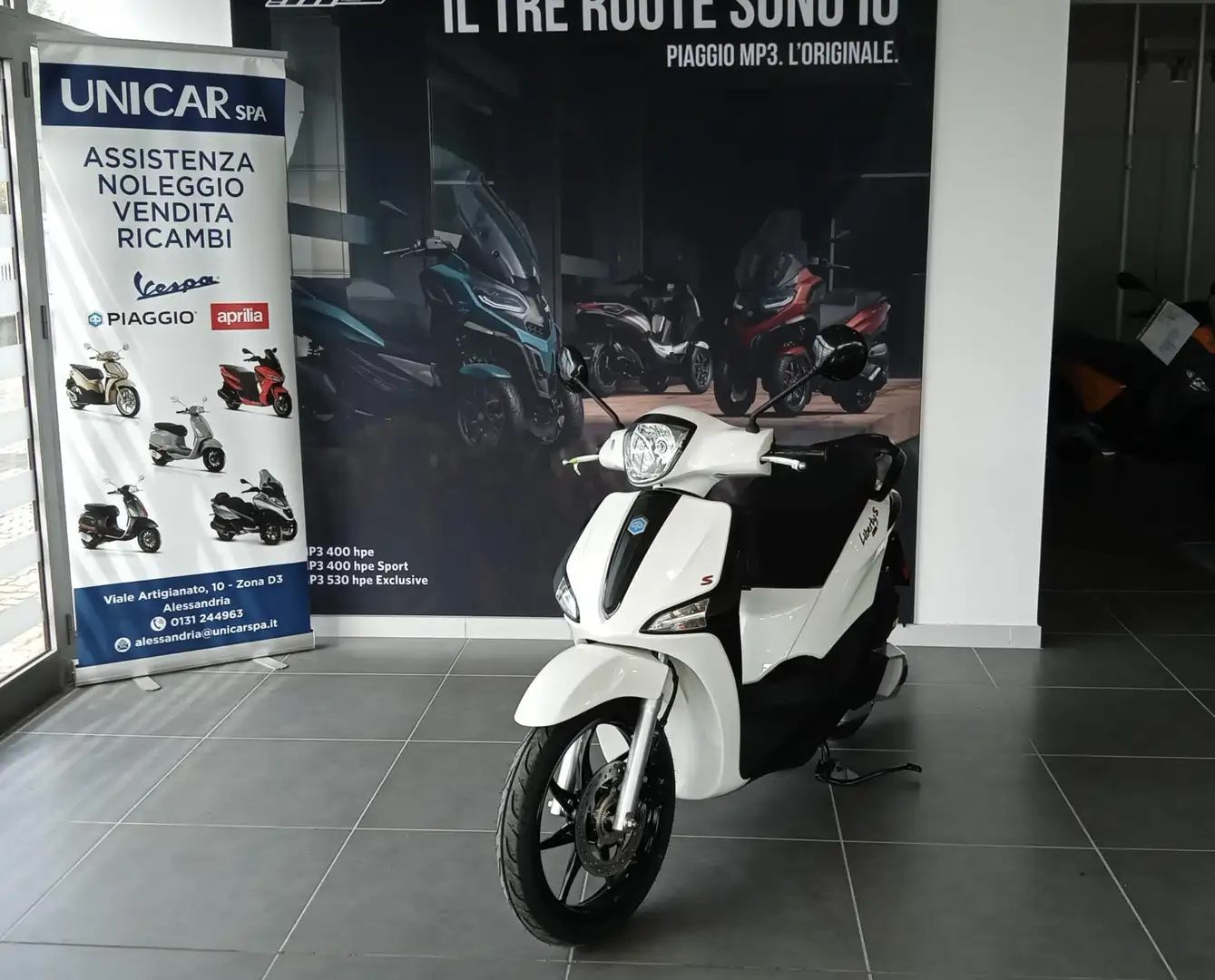 Piaggio Liberty 150 S Alb - 1