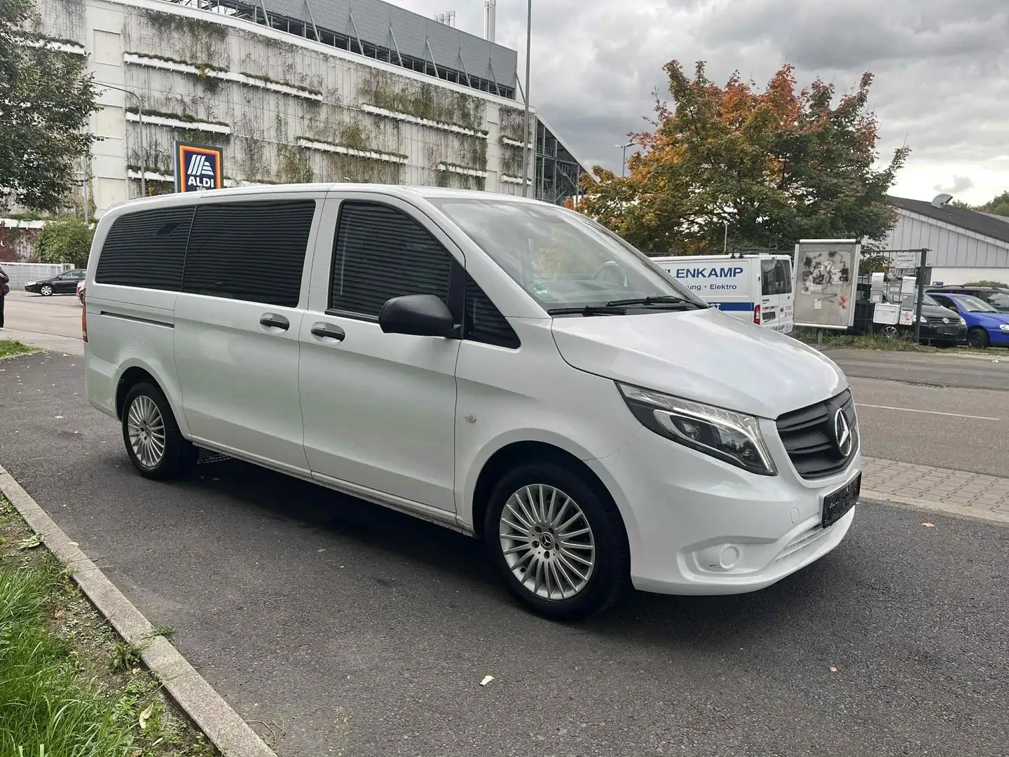 Mercedes-Benz Vito Mixto 113 Lang-TRONIC Klima Navi LED 1 Hand Weiß - 2