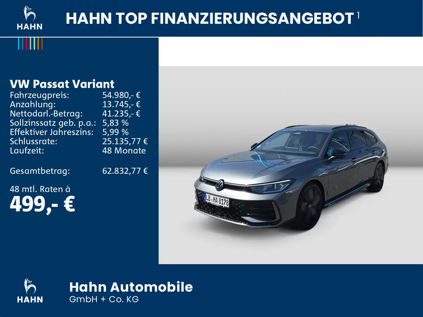 Volkswagen Passat Variant R-Line 2,0 l TDI SCR 150 PS DSG A Gris - 2