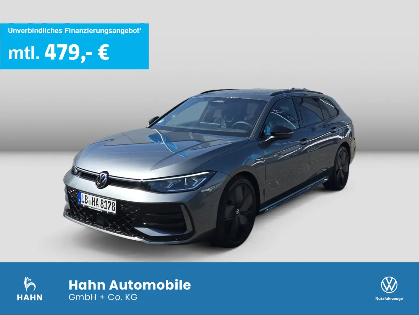 Volkswagen Passat Variant R-Line 2,0 l TDI 150 PS DSG AHK Grau - 1