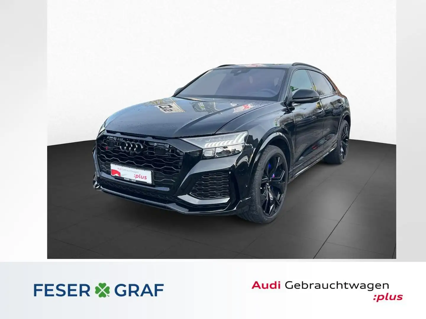 Audi RS Q8 qu. Tip-tr.+RS ESSENTIALS+KERAMIK+RS DYNAMIK P Schwarz - 1