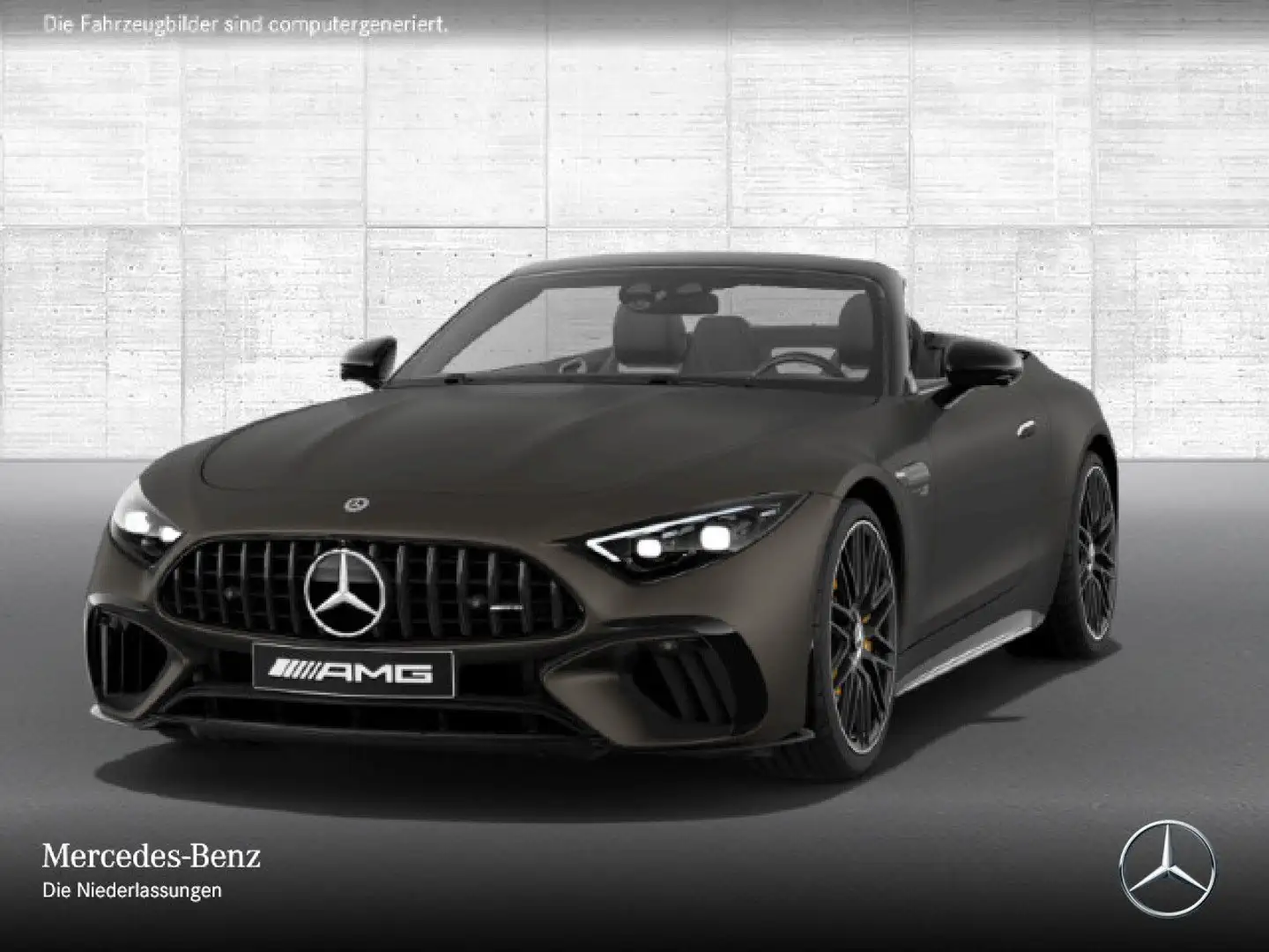 Mercedes-Benz SL 63 AMG Cab. 4M Keramik AeroPak 360° Burmester Grau - 2