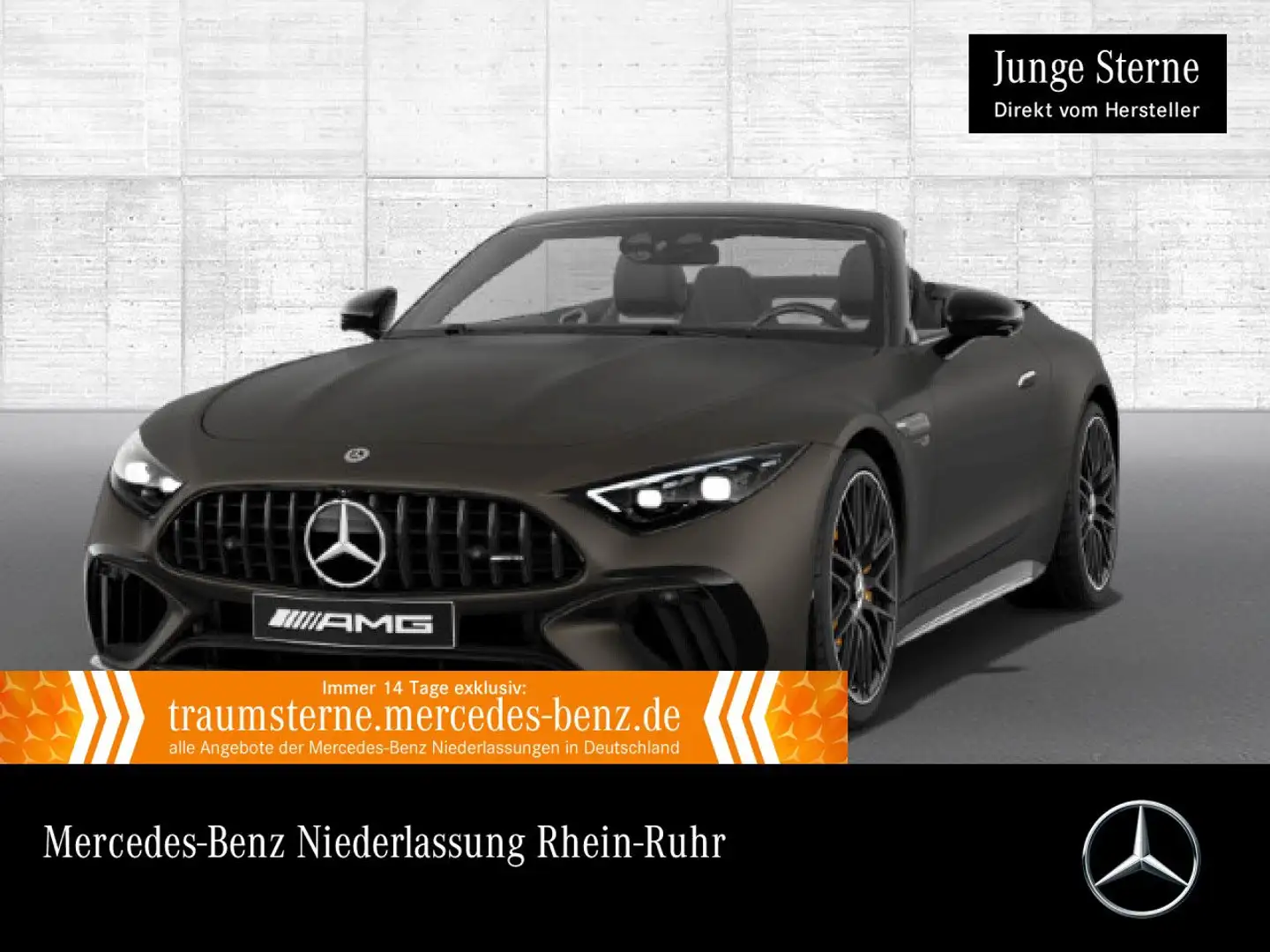 Mercedes-Benz SL 63 AMG Cab. 4M Keramik AeroPak 360° Burmester Grau - 1