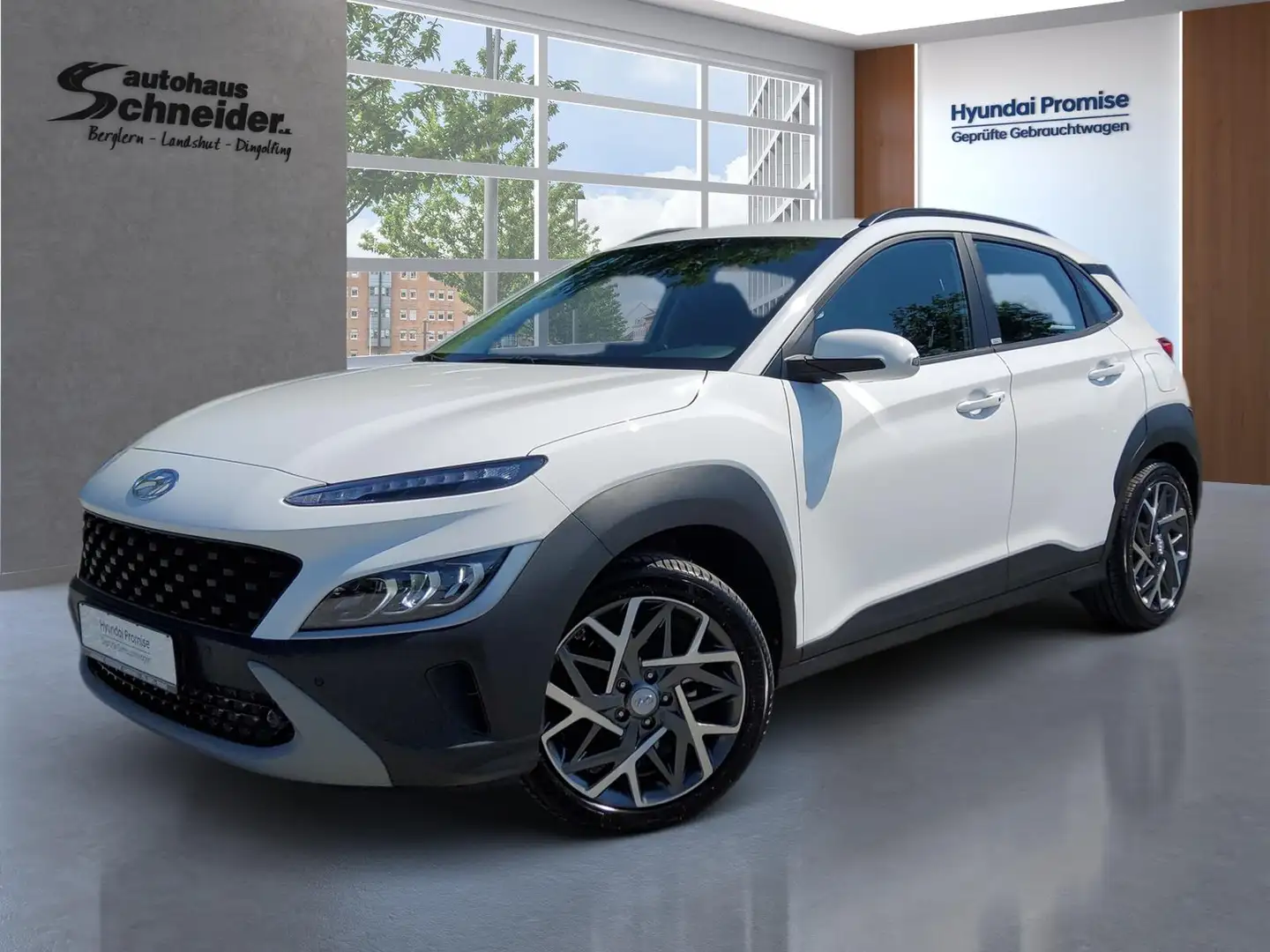 Hyundai KONA 1.6 GDI 6DCT Hybrid Trend NAVI/DAB/SHZ/KRELL SOUND Weiß - 1