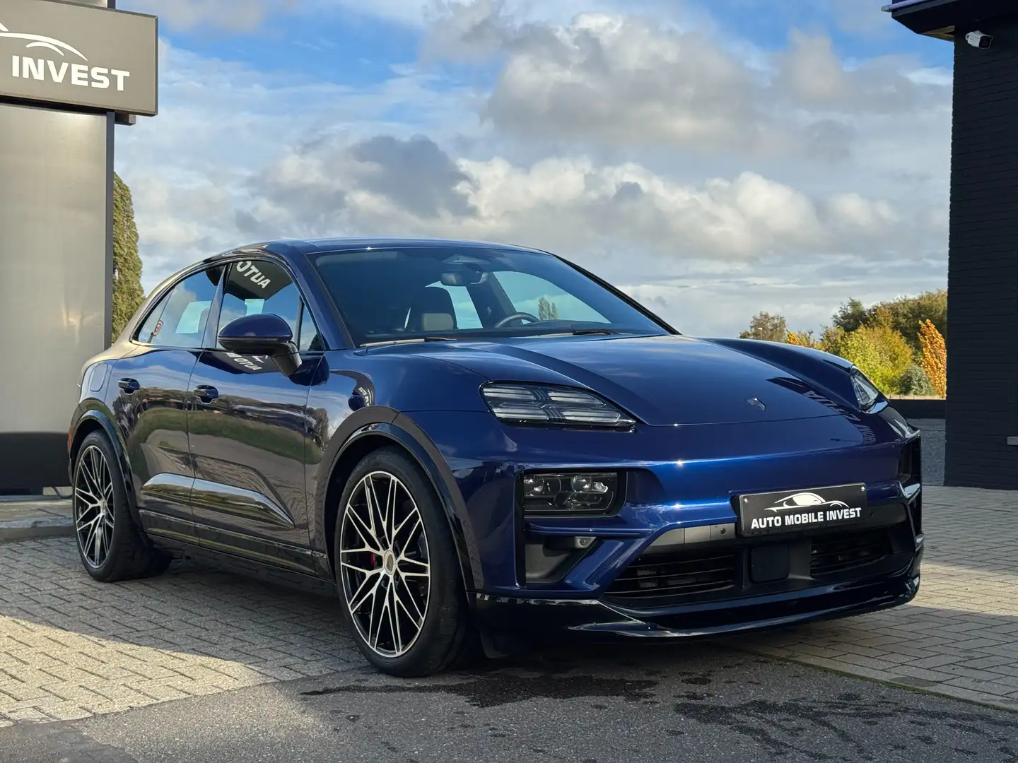 Porsche Macan Macan Turbo LIKE NEW PANO ROOF 0483/47.20.60 Bleu - 2