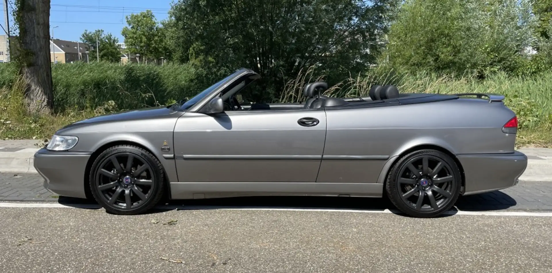Saab 9-3 2.0 Turbo Aero Cabriolet  VOORJAARSAANBIEDING!!! Grijs - 2