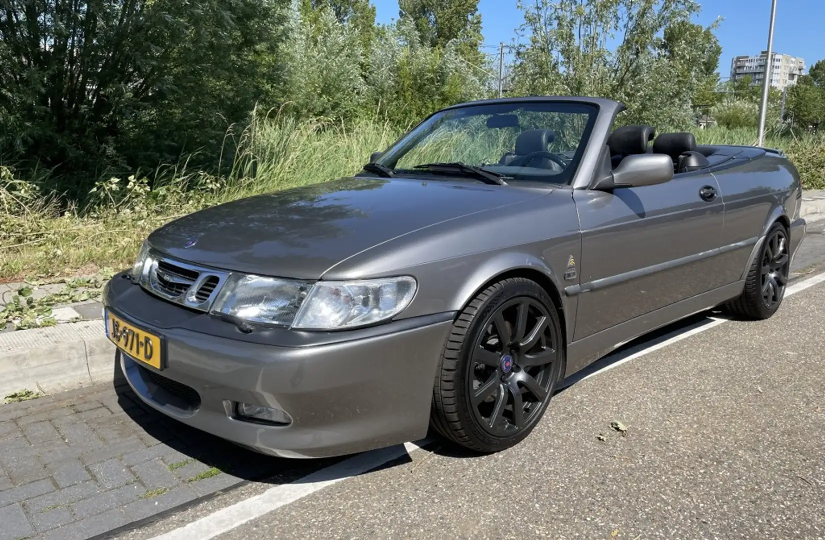 Saab 9-3 2.0 Turbo Aero Cabriolet  VOORJAARSAANBIEDING!!! Grijs - 1