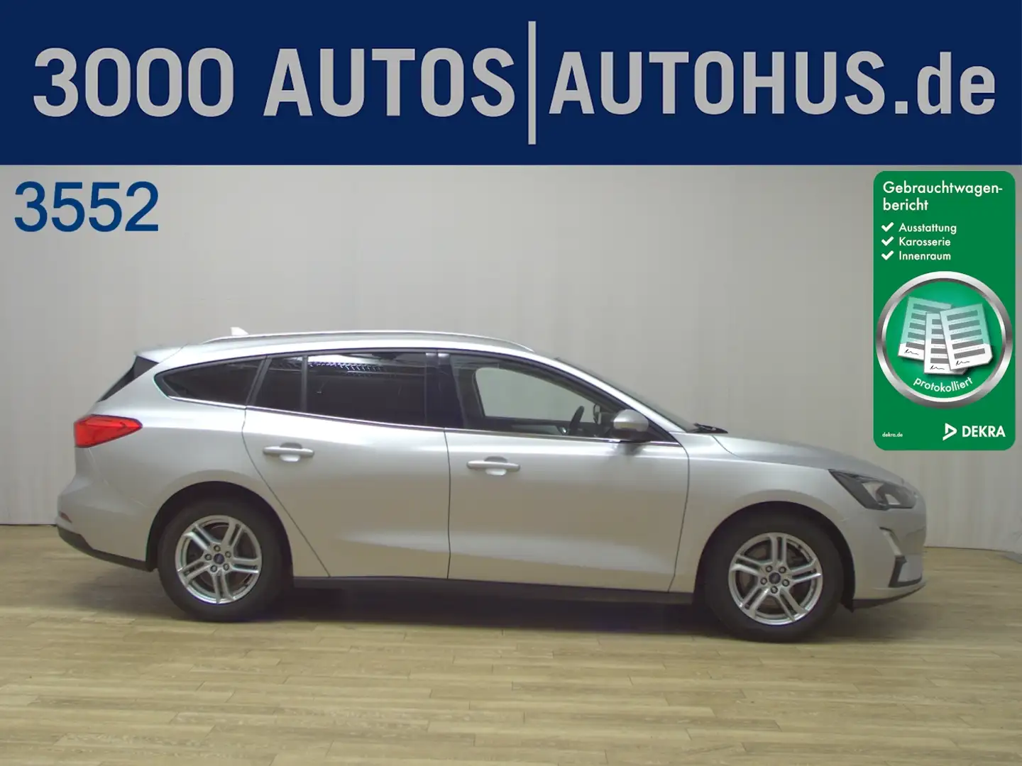 Ford Focus Turnier 1.5 EcoBlue Cool & Connect Navi Silber - 1