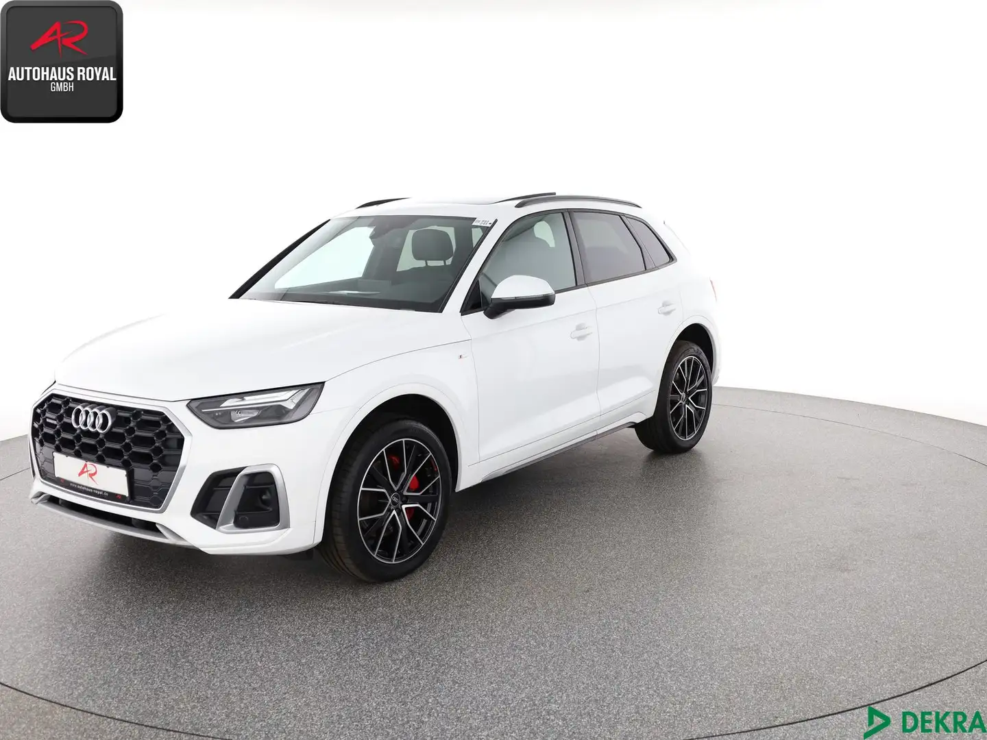 Audi Q5 Q5 50 TDI qu S LINE STANDHEIZ,KEYLESS,BANG+O,AHK Weiß - 1