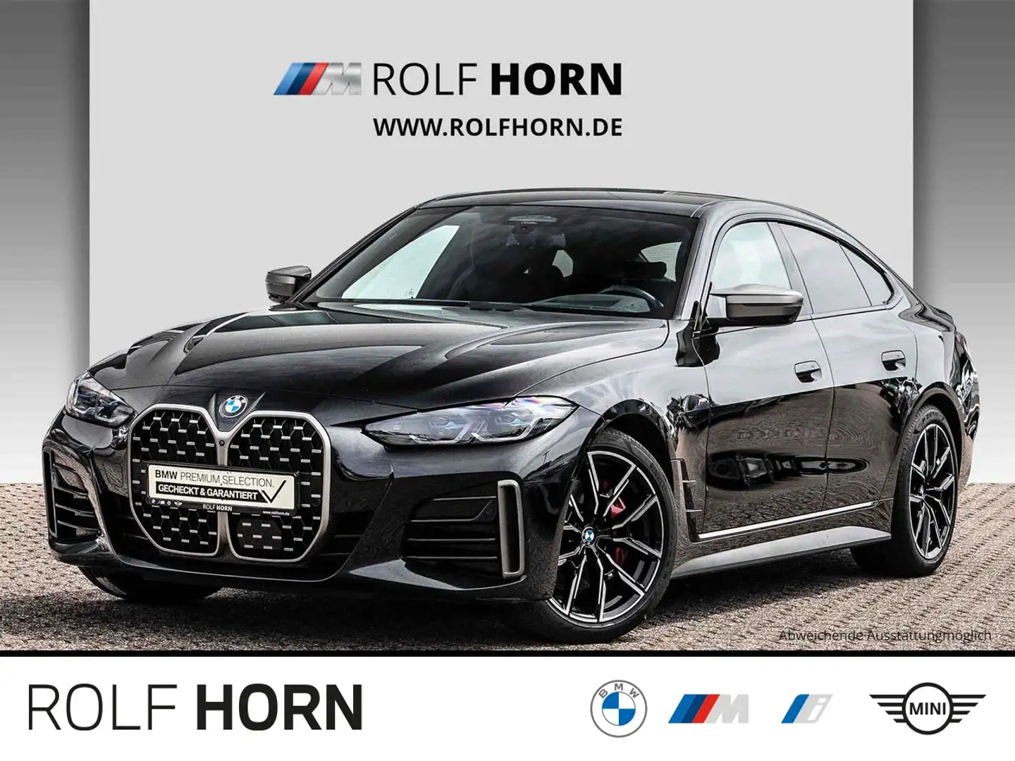 BMW 440 M440i xDrive Gran Coupe Navi HeadUp h/k RKam 19" Schwarz - 1