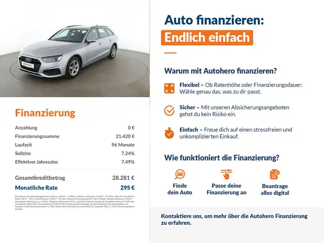 Audi A4 view 2