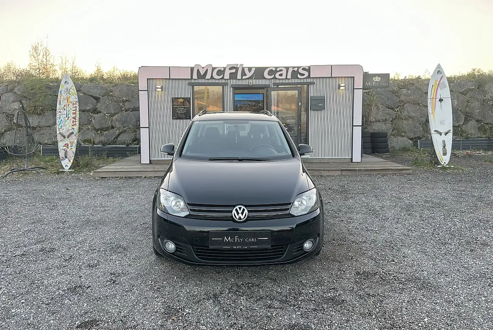 Volkswagen Golf Plus Rabbit 1,6 TDi DSG - NAVI - TEMPOMAT - SITZHEI... Noir - 1