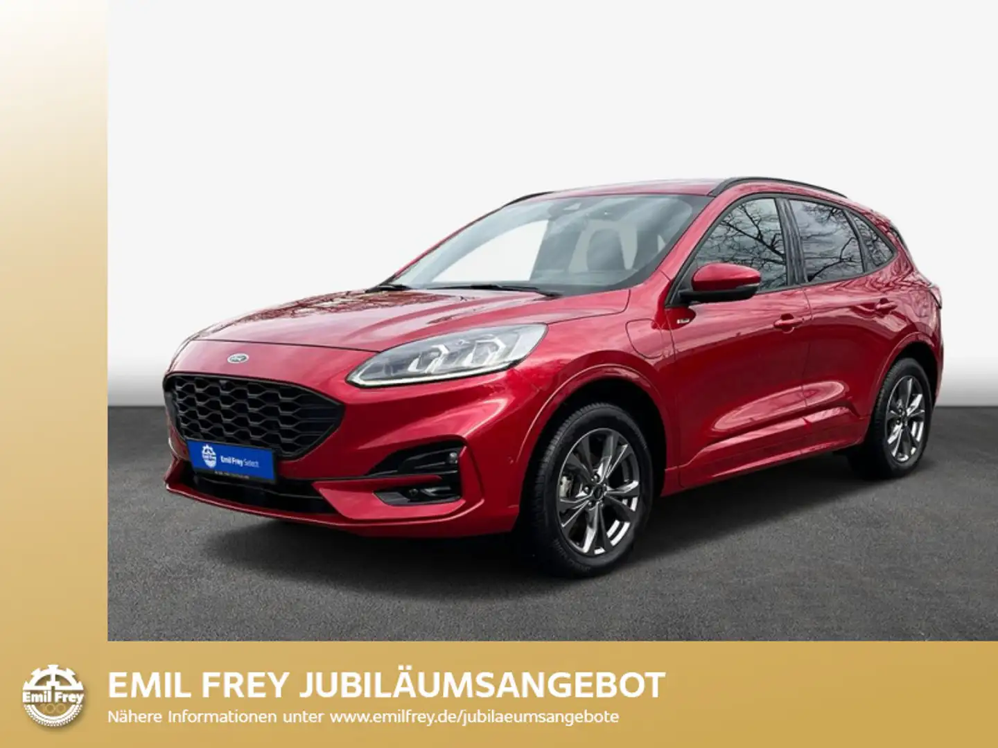 Ford Kuga 2.5 Duratec PHEV ST-LINE X Rood - 1