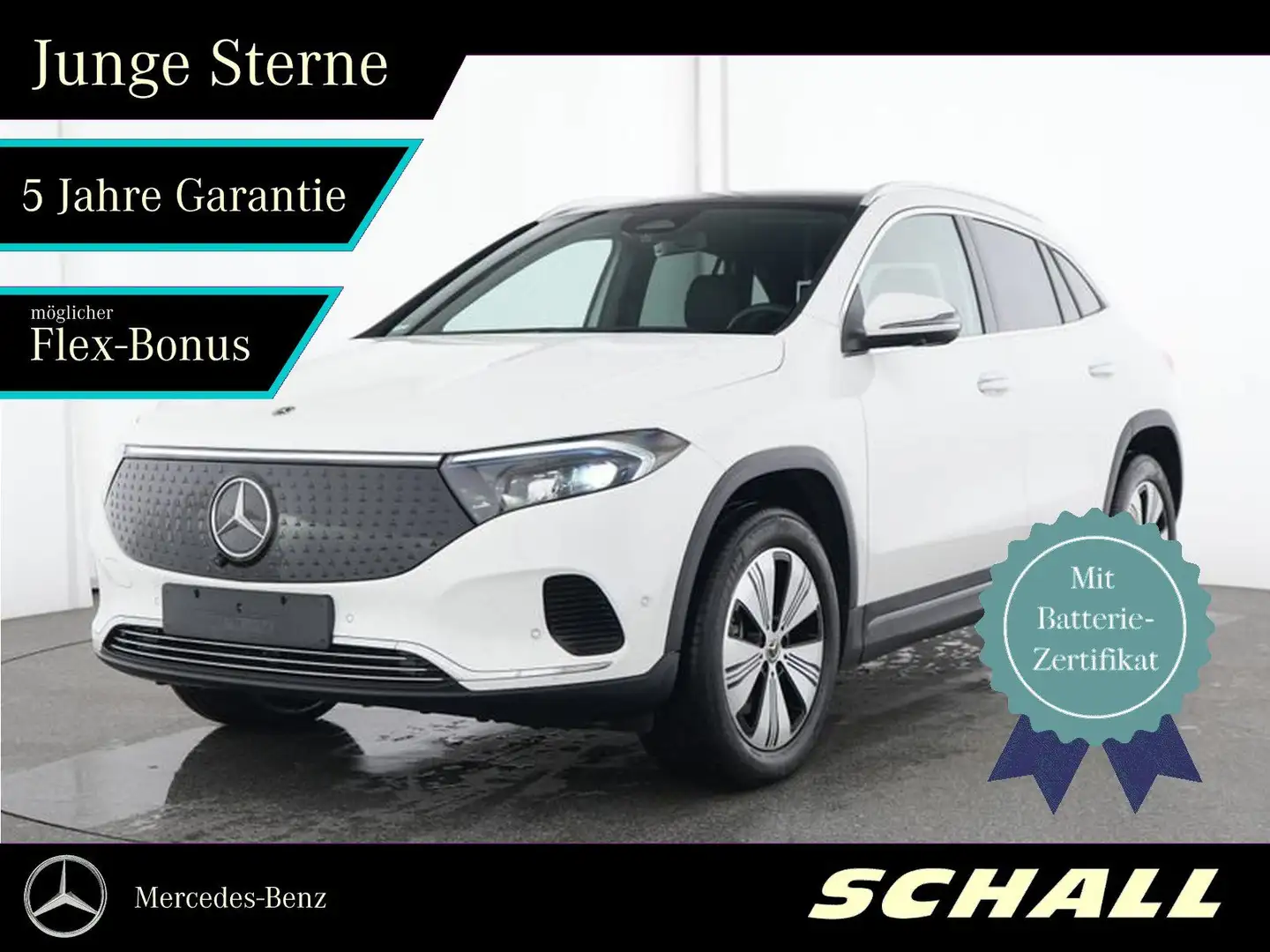 Mercedes-Benz EQA 300 4M Weiß - 1