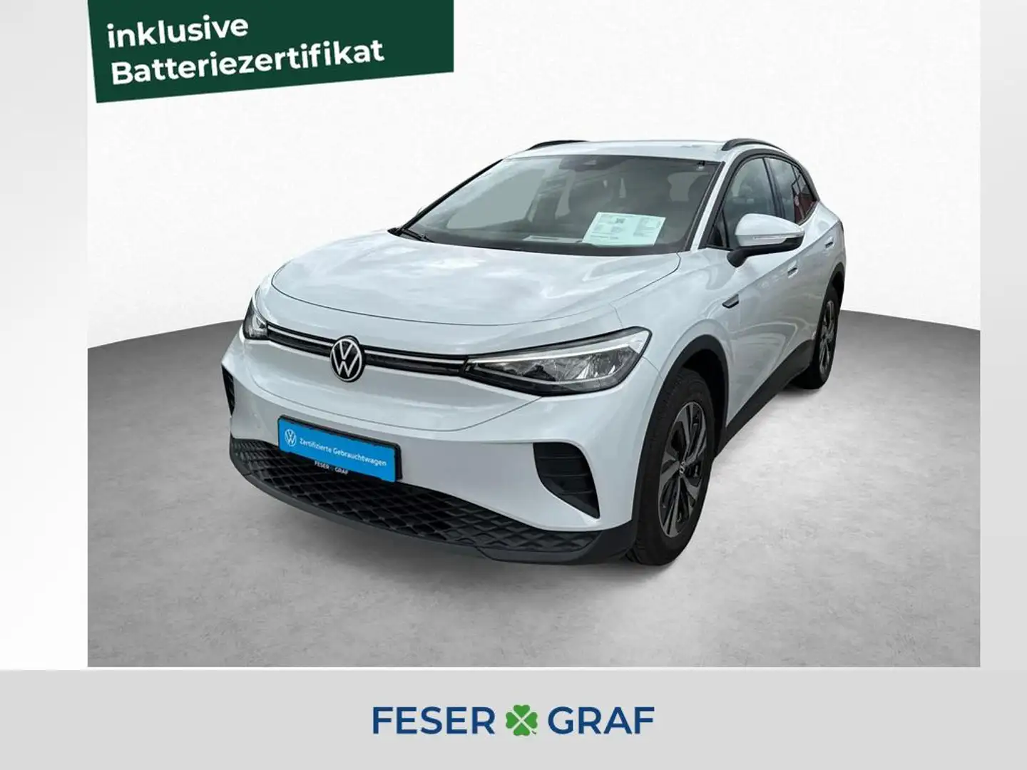 Volkswagen ID.4 Pure Performance 52 kWh 170PS Weiß - 1
