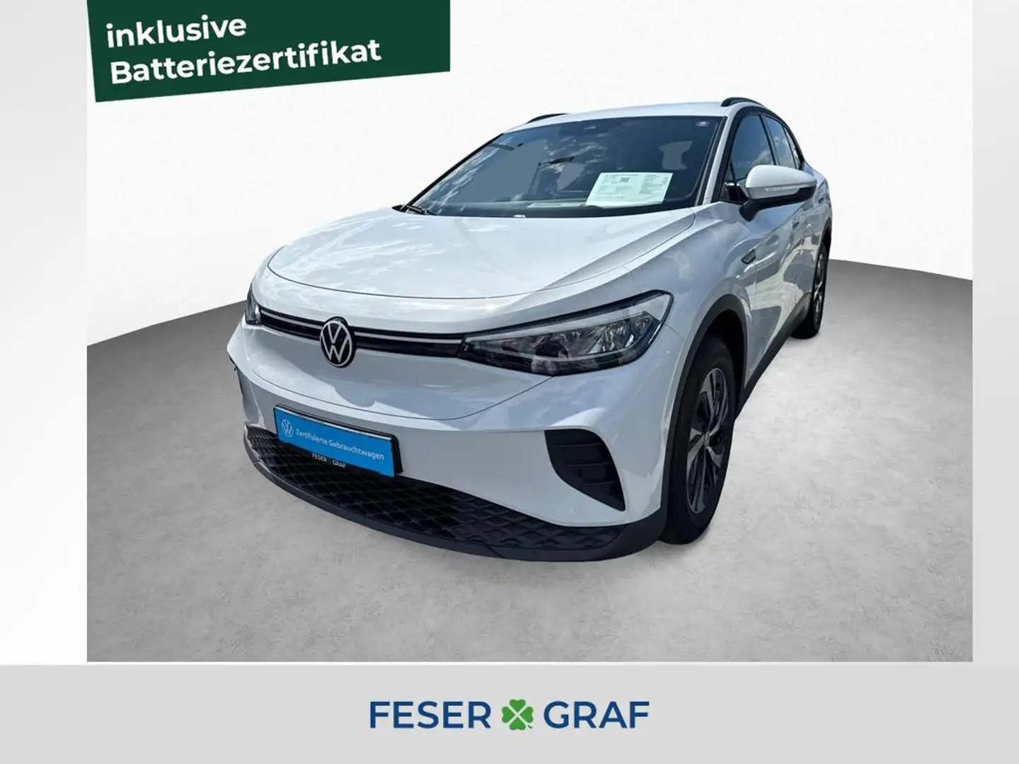 Volkswagen ID.4 Pure Performance 52 kWh 170PS Weiß - 1