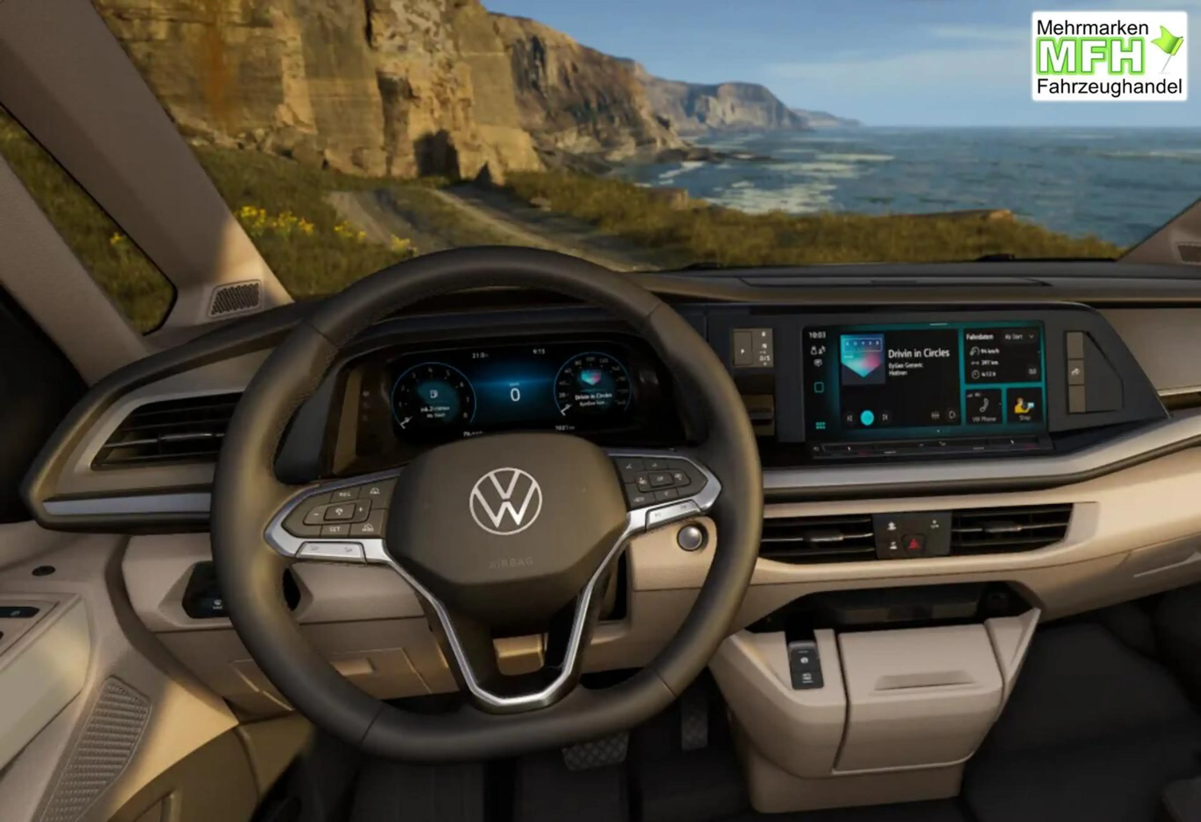 Volkswagen T7 California Ocean Markise ParkP StHz Keyl ACC 110 kW (150 P... — photo 6