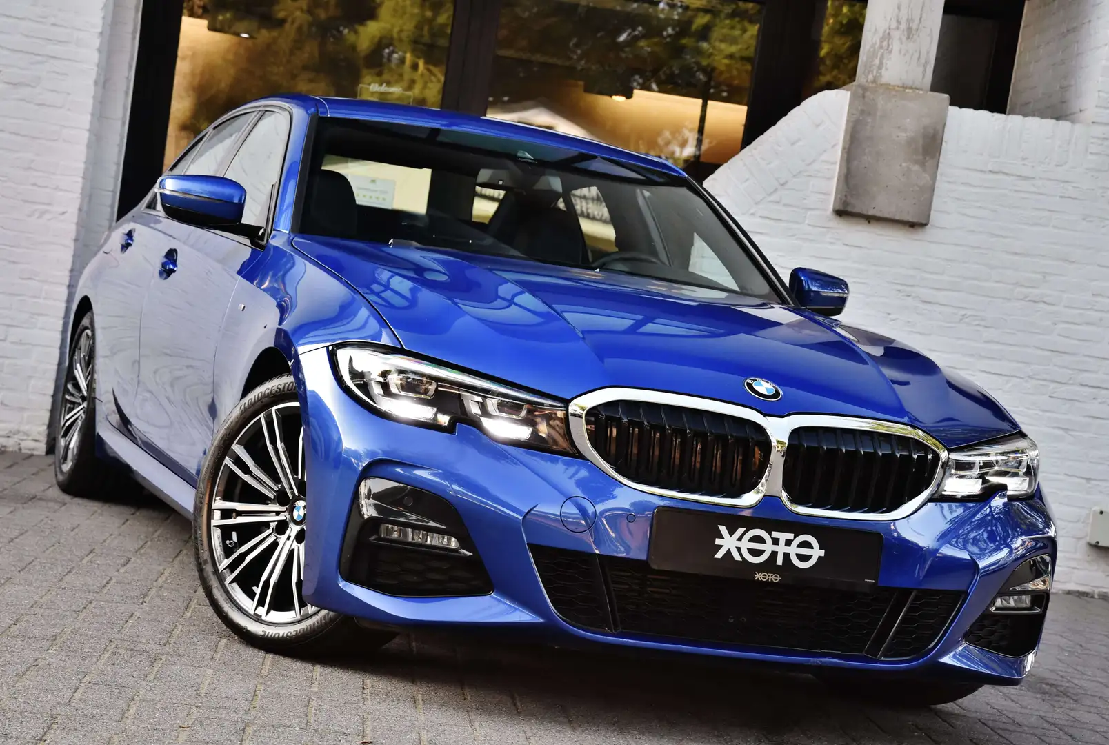 BMW 318 i AUT. M SPORT *** 1HD. / BELGIAN CAR *** Bleu - 2
