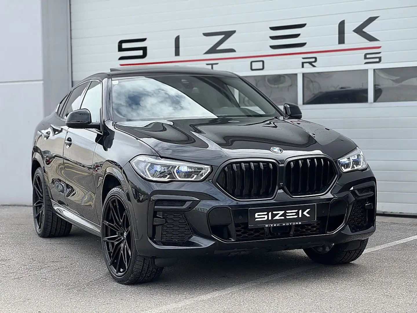 BMW X6 xDrive30d 48V Aut.|M-PAKET|LASER|PANO|ACC|22 Schwarz - 2