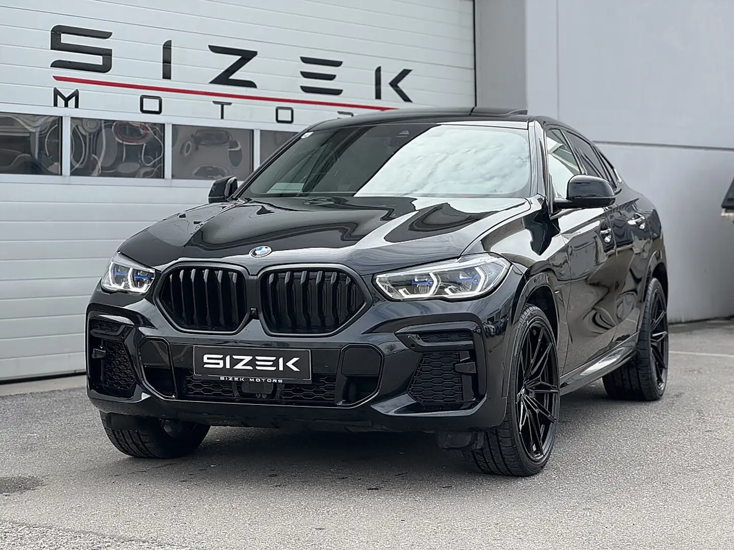 BMW X6 xDrive30d 48V Aut.|M-PAKET|LASER|PANO|ACC|22 Schwarz - 1