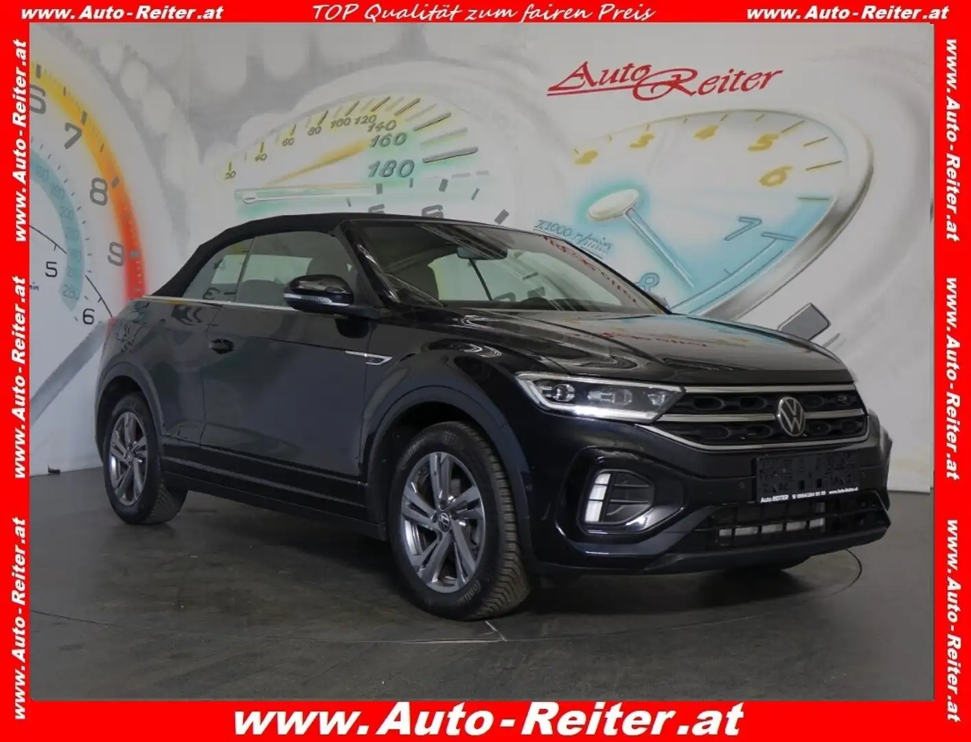 Volkswagen T-Roc Cabrio 1,5 TSI ACT R-Line DSG *LED, NAVI, CARPLAY* Schwarz - 2