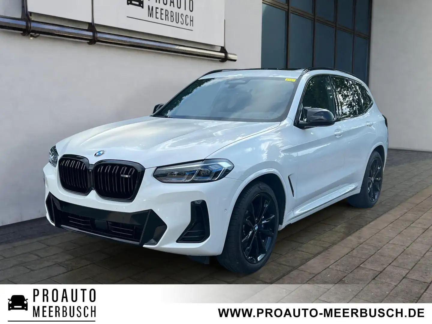 BMW X3 M40d AHK/LASER/HEADUP/PANO/STNDHZNG/H&K Blanco - 1