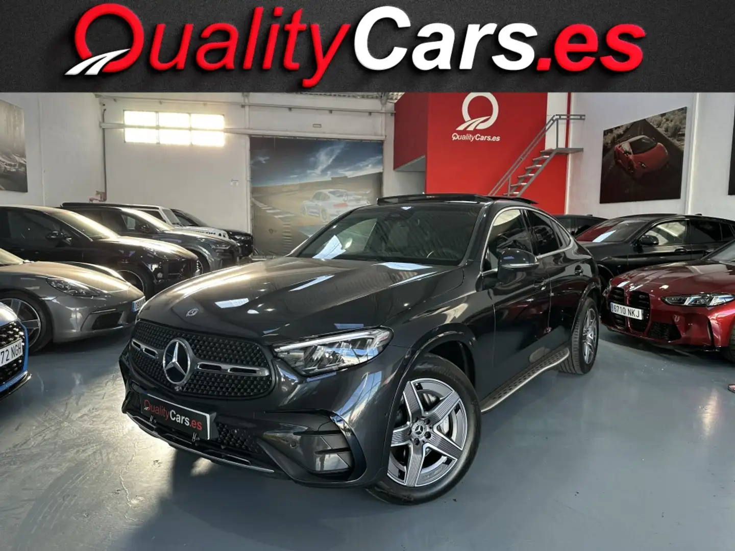 Mercedes-Benz GLC 220 Coupé 220d 4Matic 9G-Tronic Gris - 1