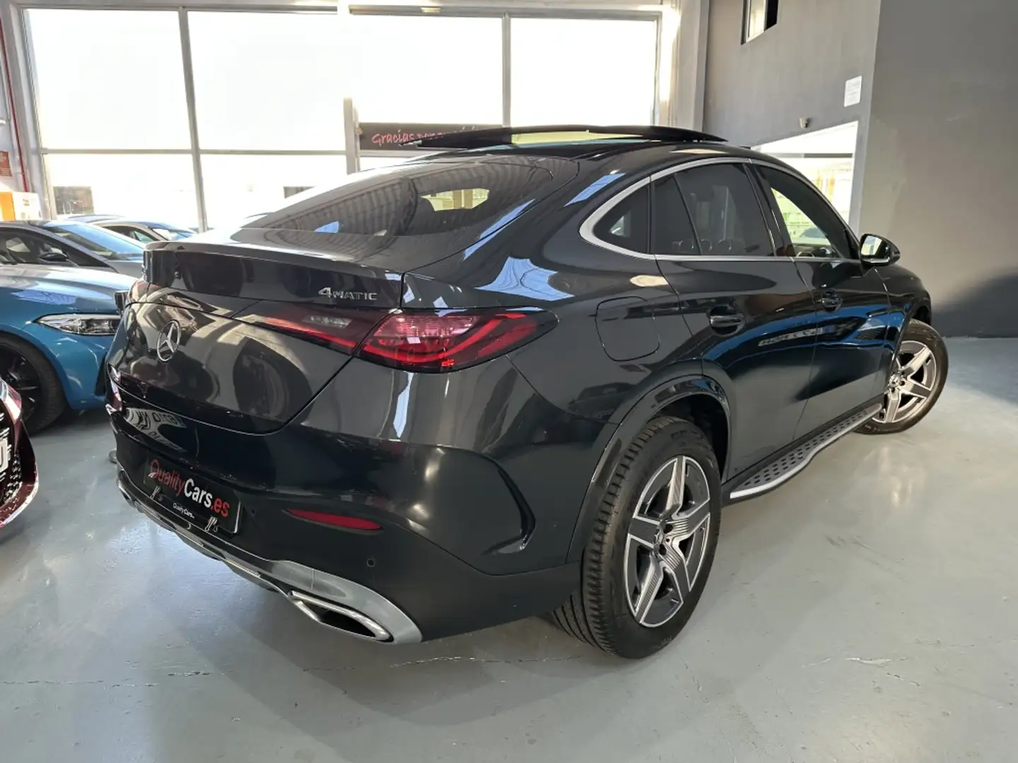Mercedes-Benz GLC 220 Coupé 220d 4Matic 9G-Tronic Gris - 2