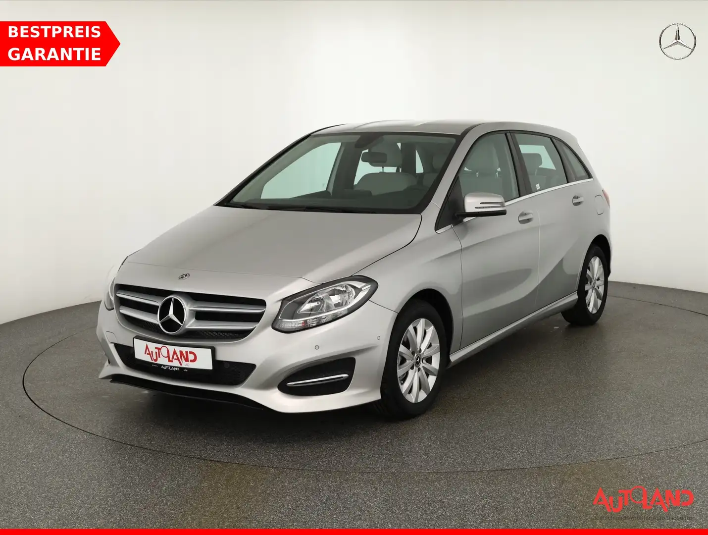 Mercedes-Benz B 200 B200 Style Navi AHK Tempomat PDC Sitzheizung Argent - 1