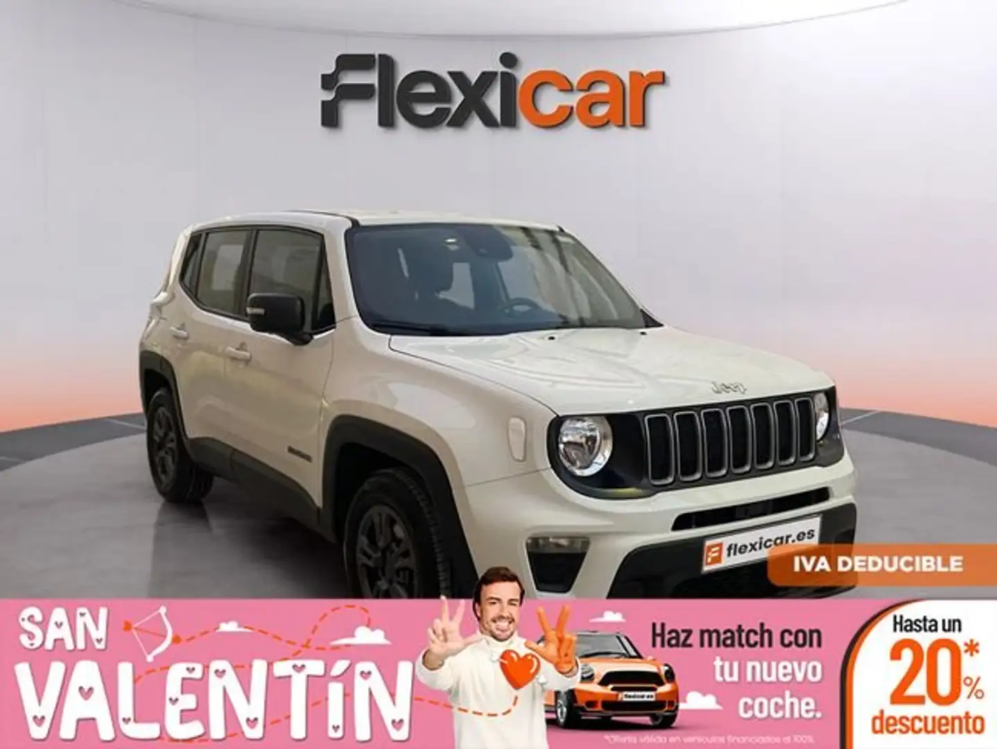 Jeep Renegade Longitude eHybrid 1.5 96kW(130CV) ATX Blanc - 1