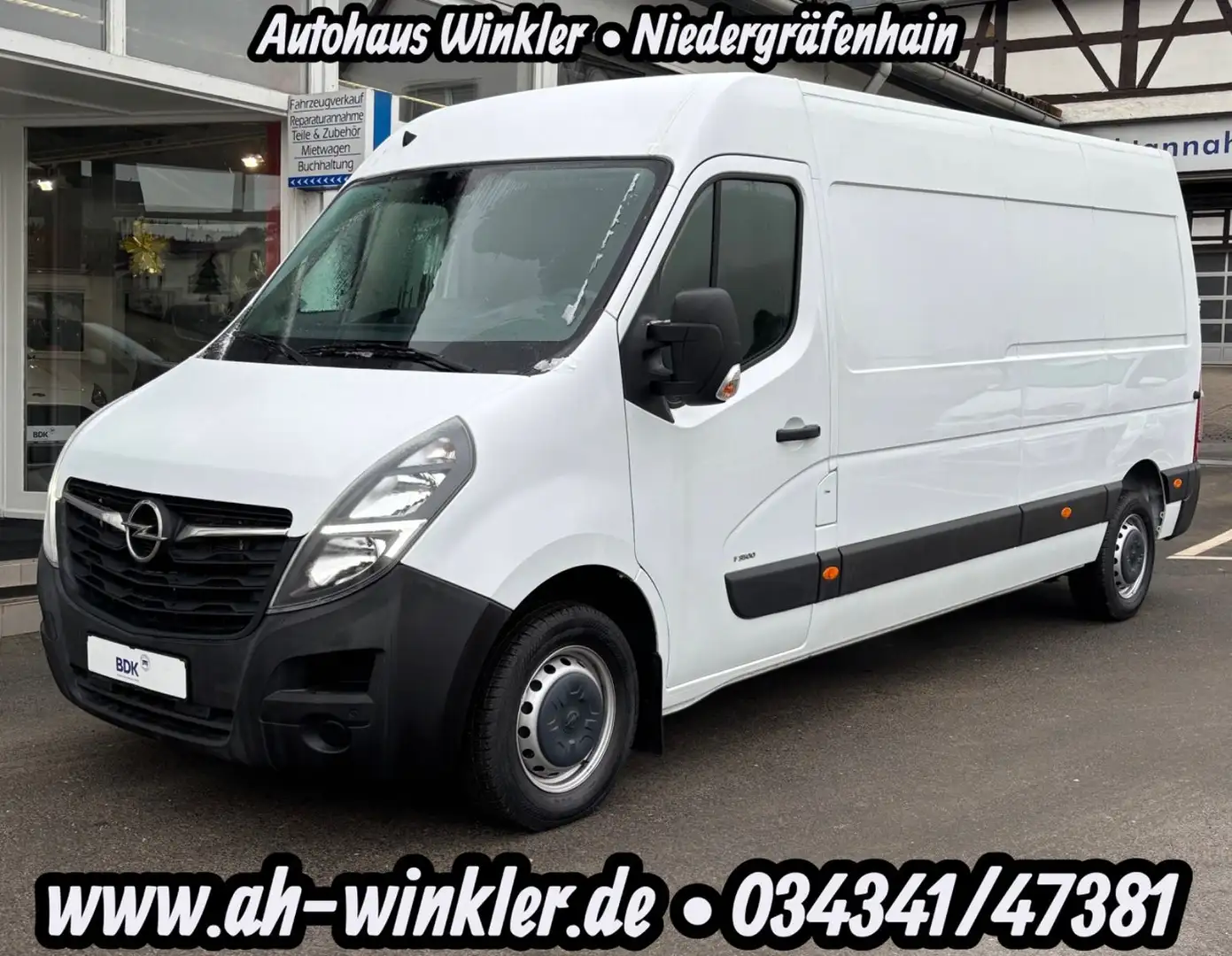 Opel Movano B Kasten/Kombi HKa L3H2 3,5t Kamera Fehér - 1